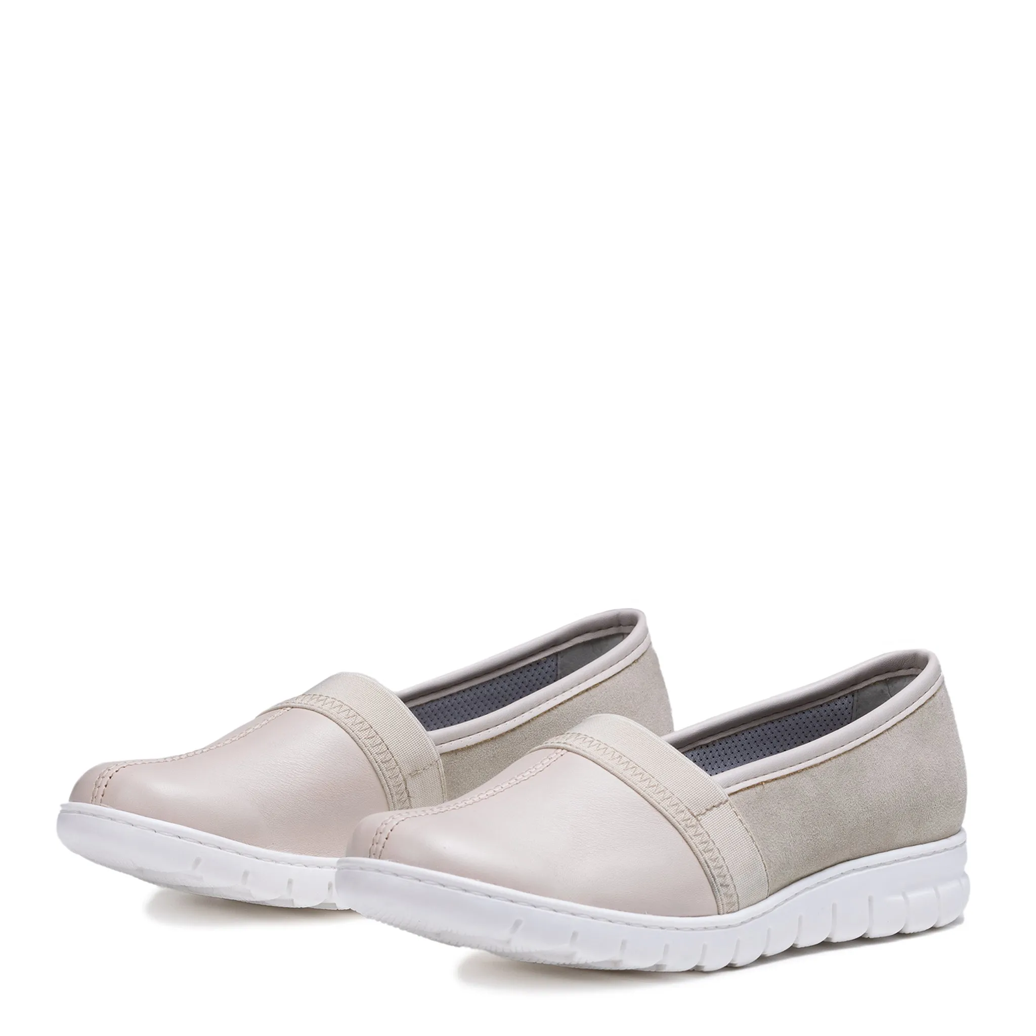 Weekend Comfort SELJA Women??s stretch vegan slip-ons