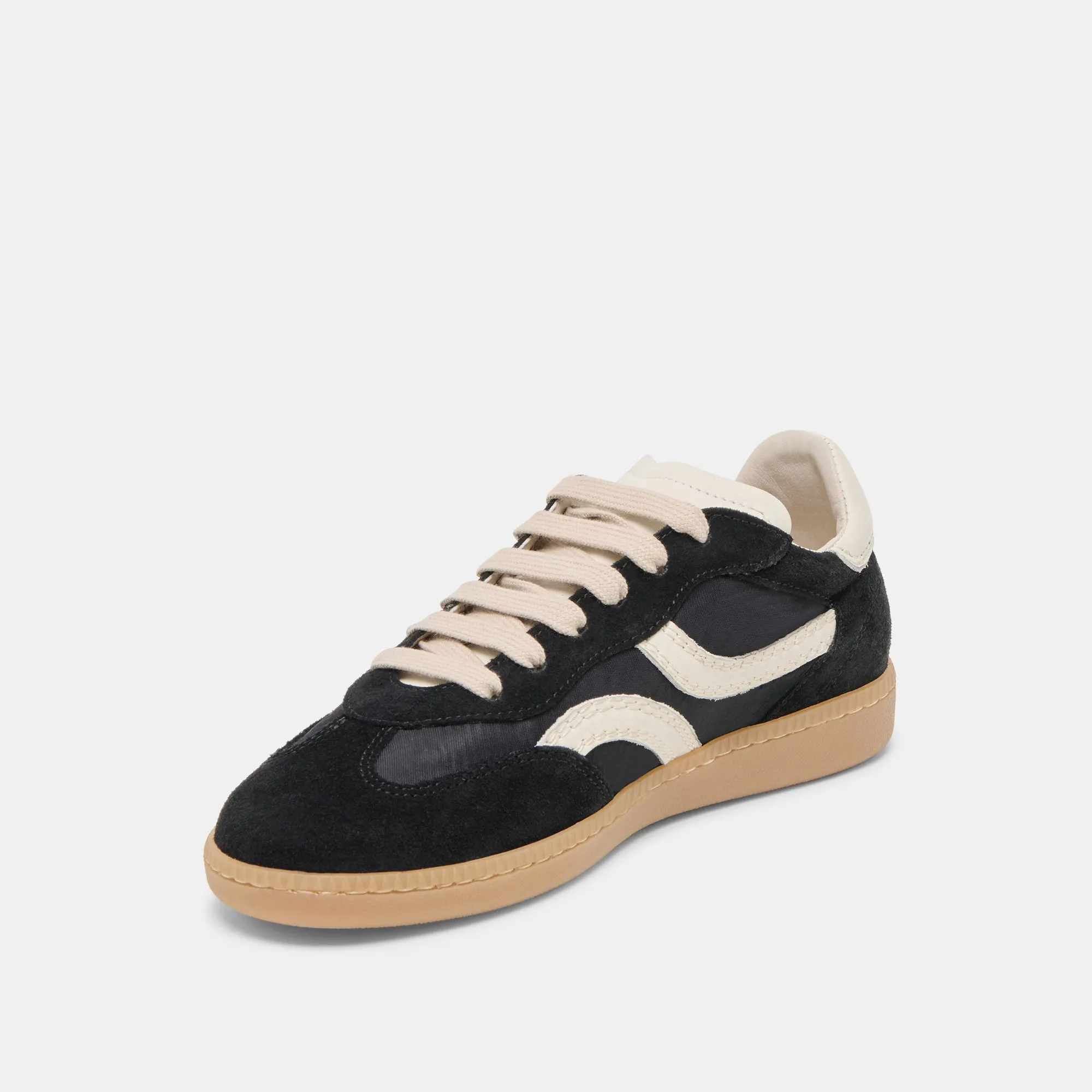 Vibrant Style Classy stability REBEL SNEAKERS BLACK NYLON