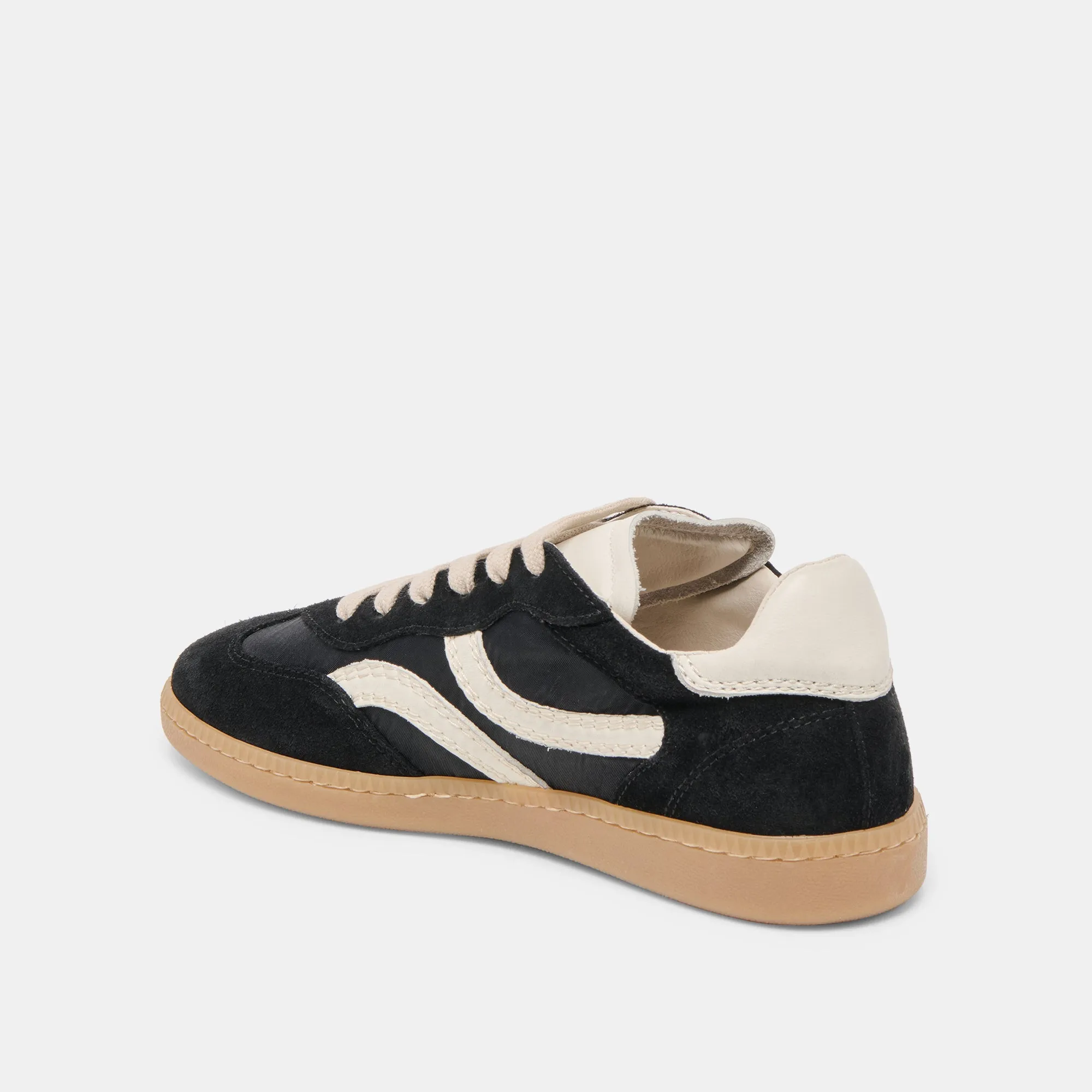 REBEL SNEAKERS BLACK NYLON City Hustler