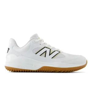 New Balance Men's Fresh Foam 3000 v7 Turf Baseball Shoes - White/Gum - T3000TW7 Reinforced Stitching