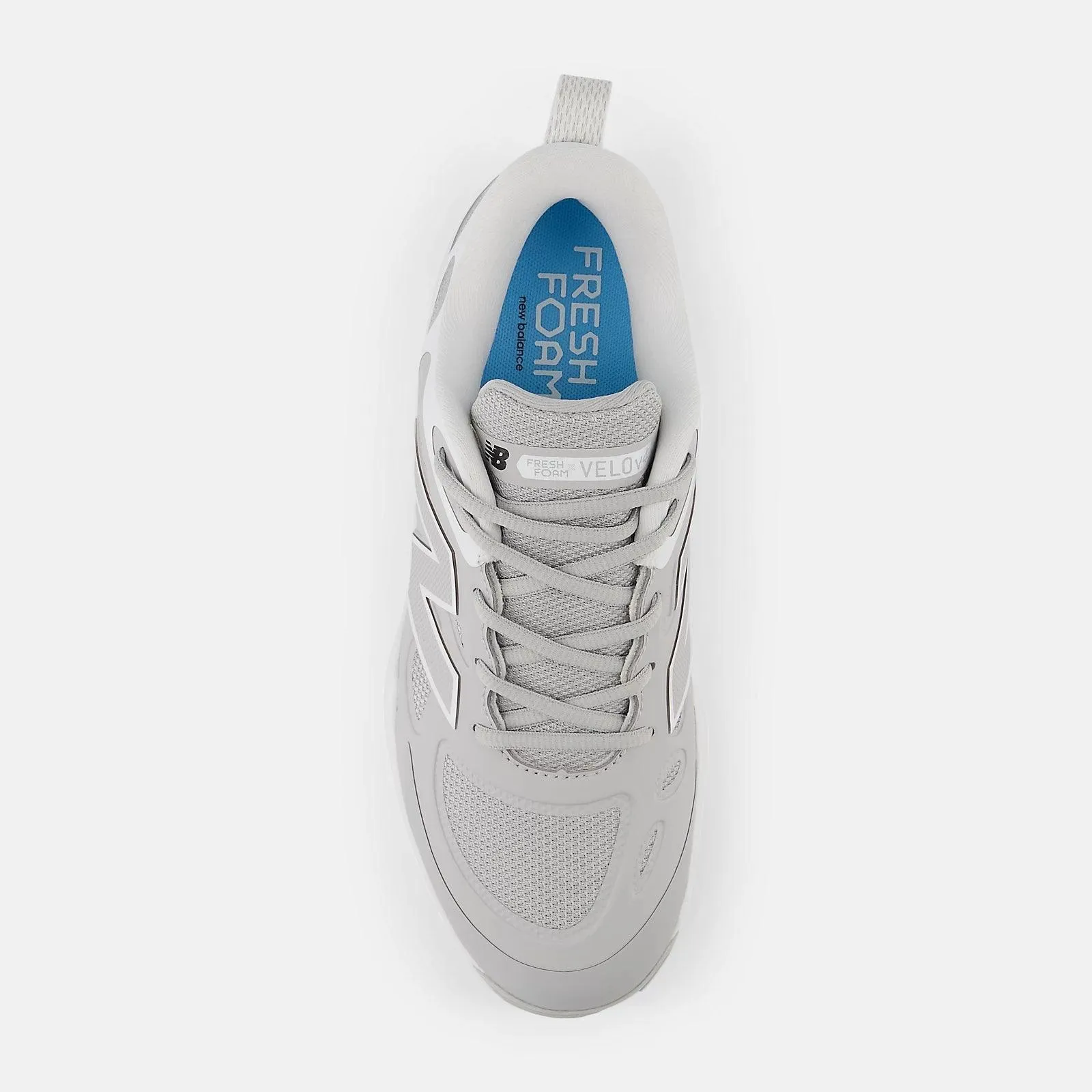 New Balance Women's Fresh Foam X Velo v4 Metal Fastpitch Softball Cleats - Grey SMVELOG4 Move Free