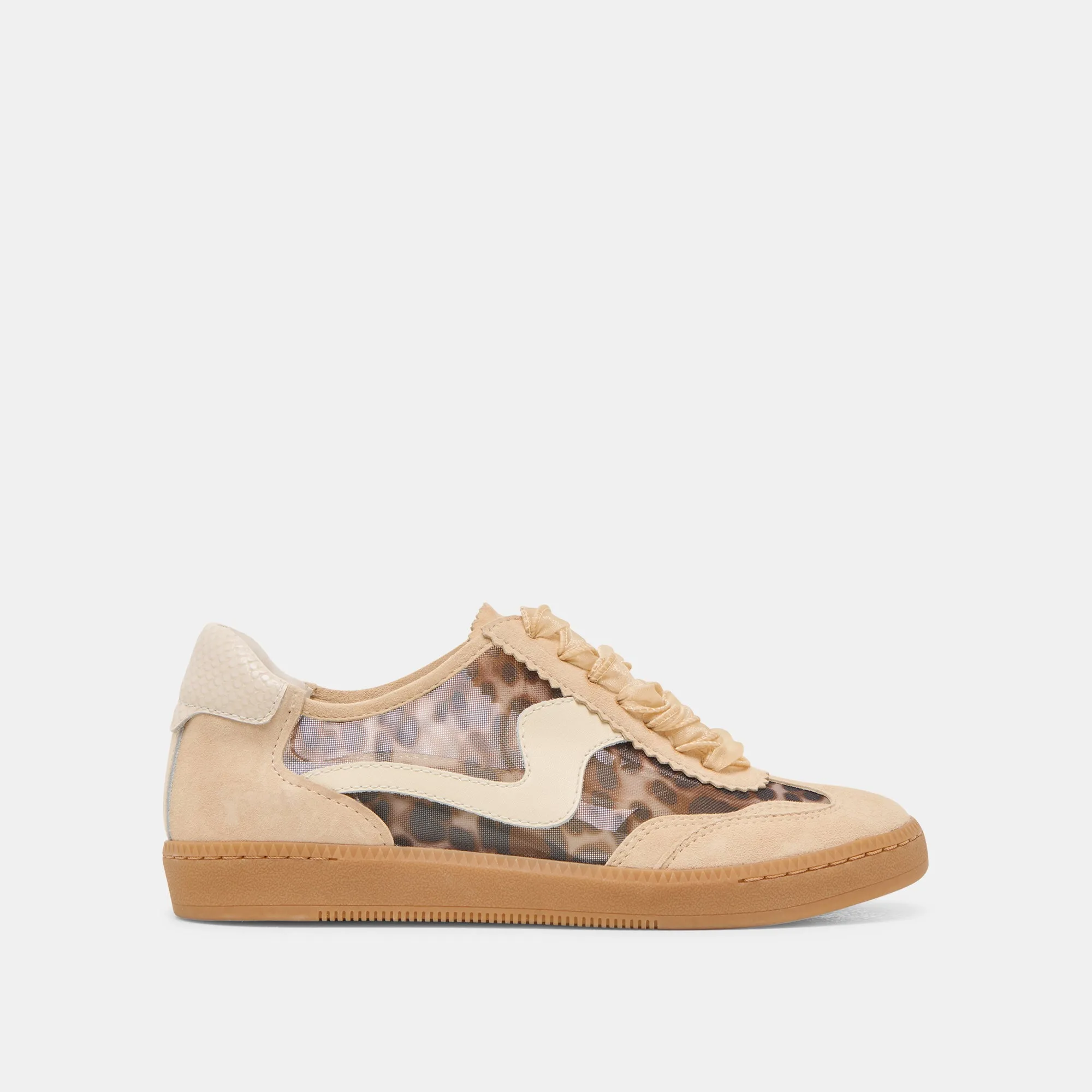 NOTICE MESH SNEAKERS LT LEOPARD MESH Glossy Finish