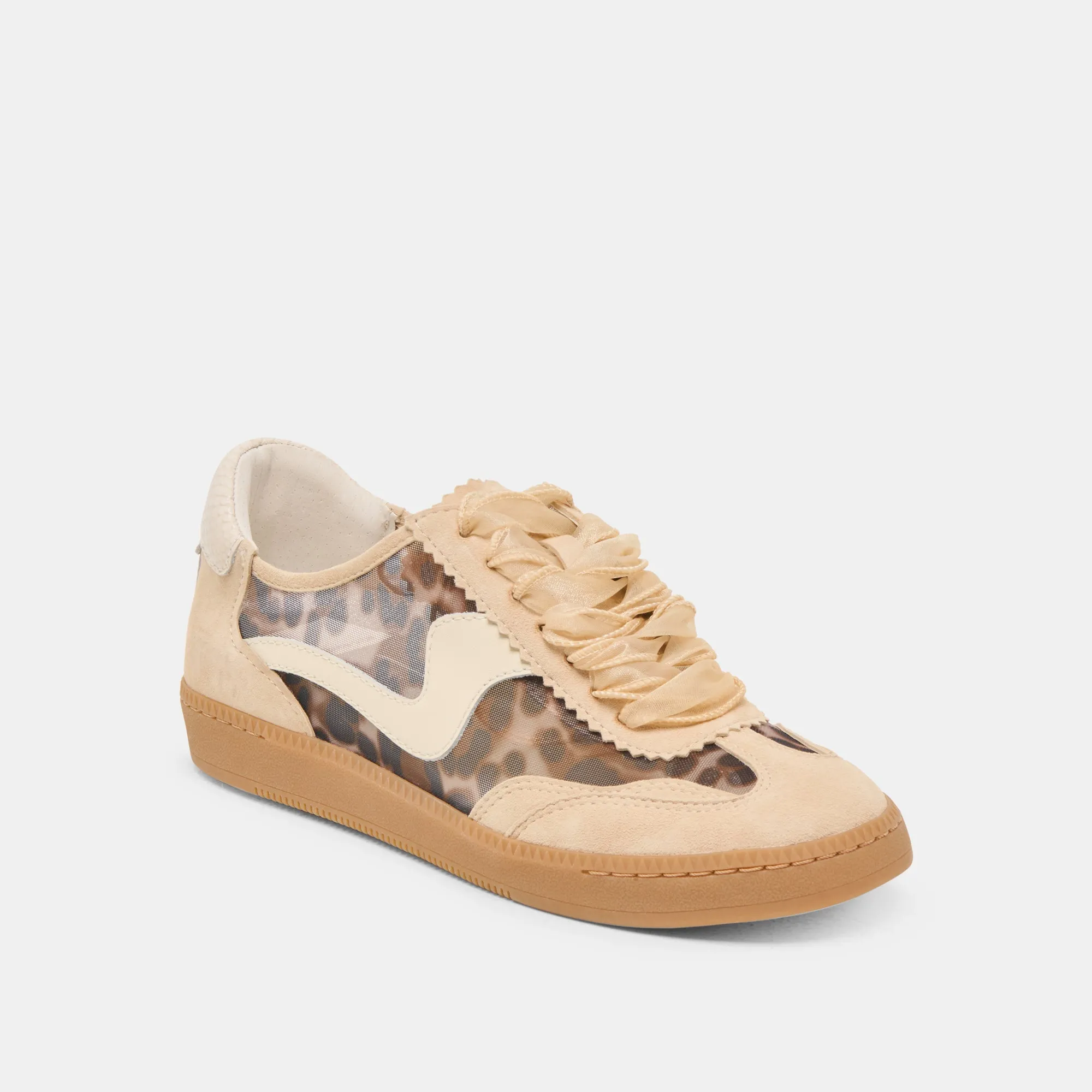 Essential Fit NOTICE MESH SNEAKERS LT LEOPARD MESH