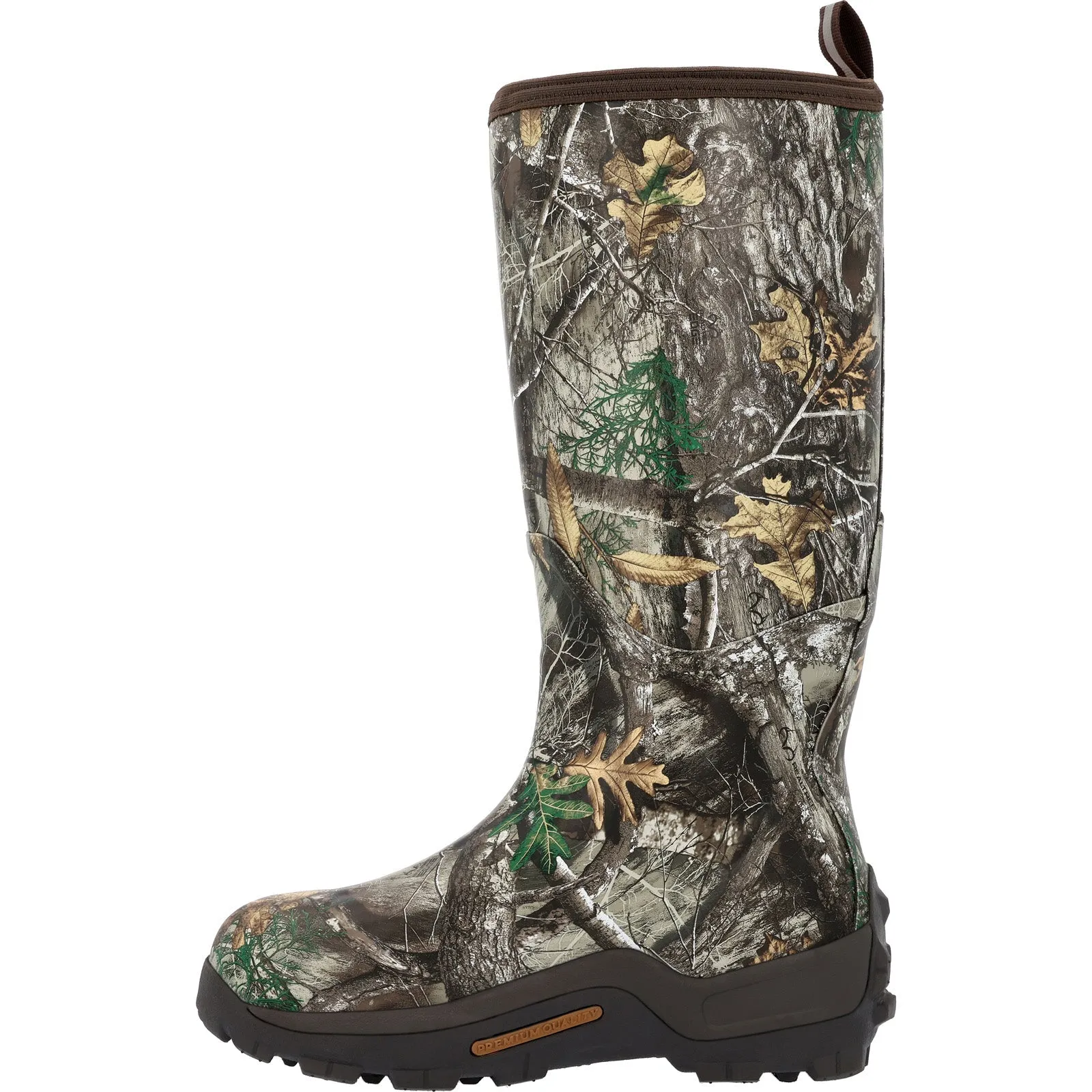 Original Muck Realtree Edge Wetland Pro Snake Certified Mens Gray Boots Fashion Statement Lace-Up Style