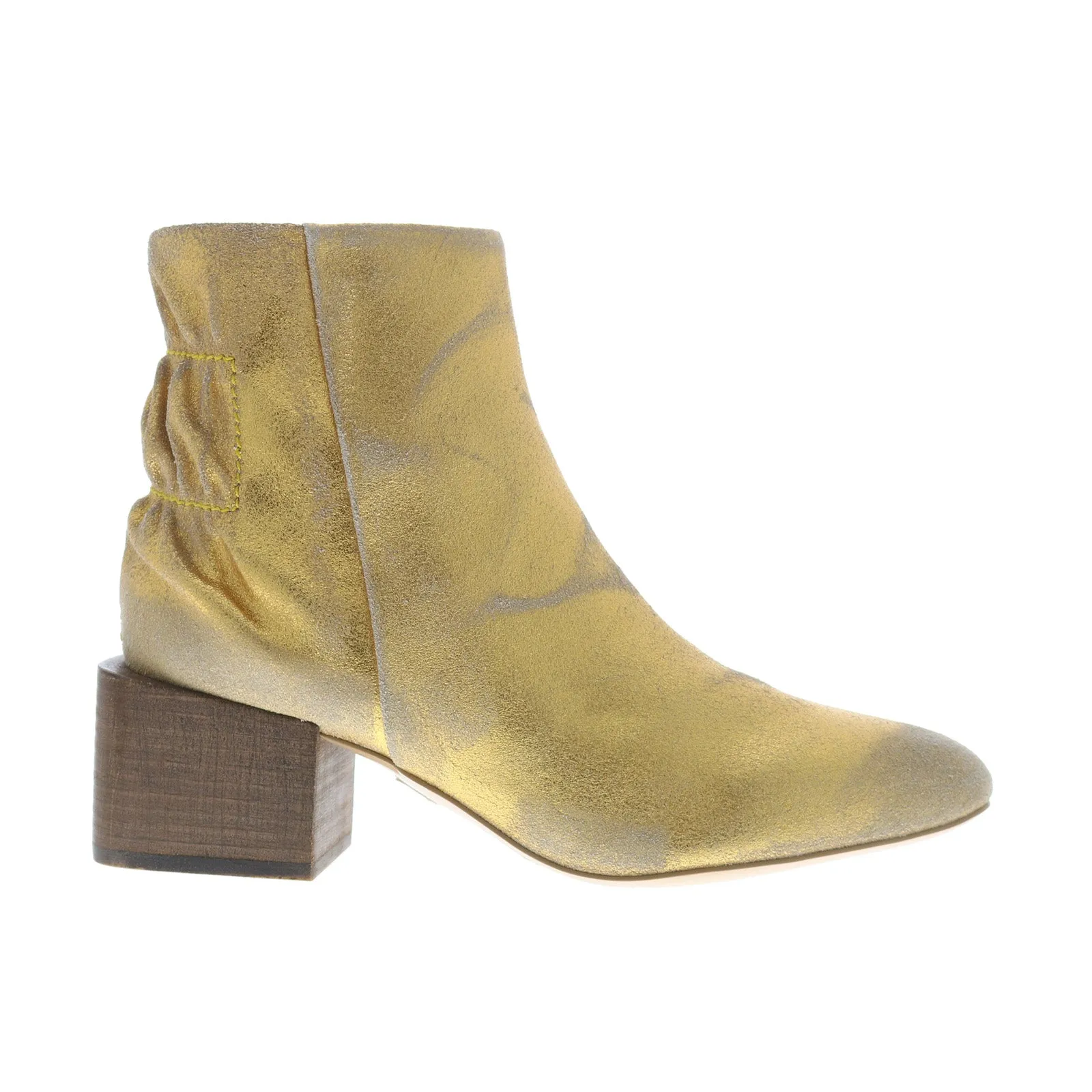 Multi-Season Wear Diesel Jaynet MAB Y02306-P1539-H0500 Womens Gold Ankle & Booties Boots