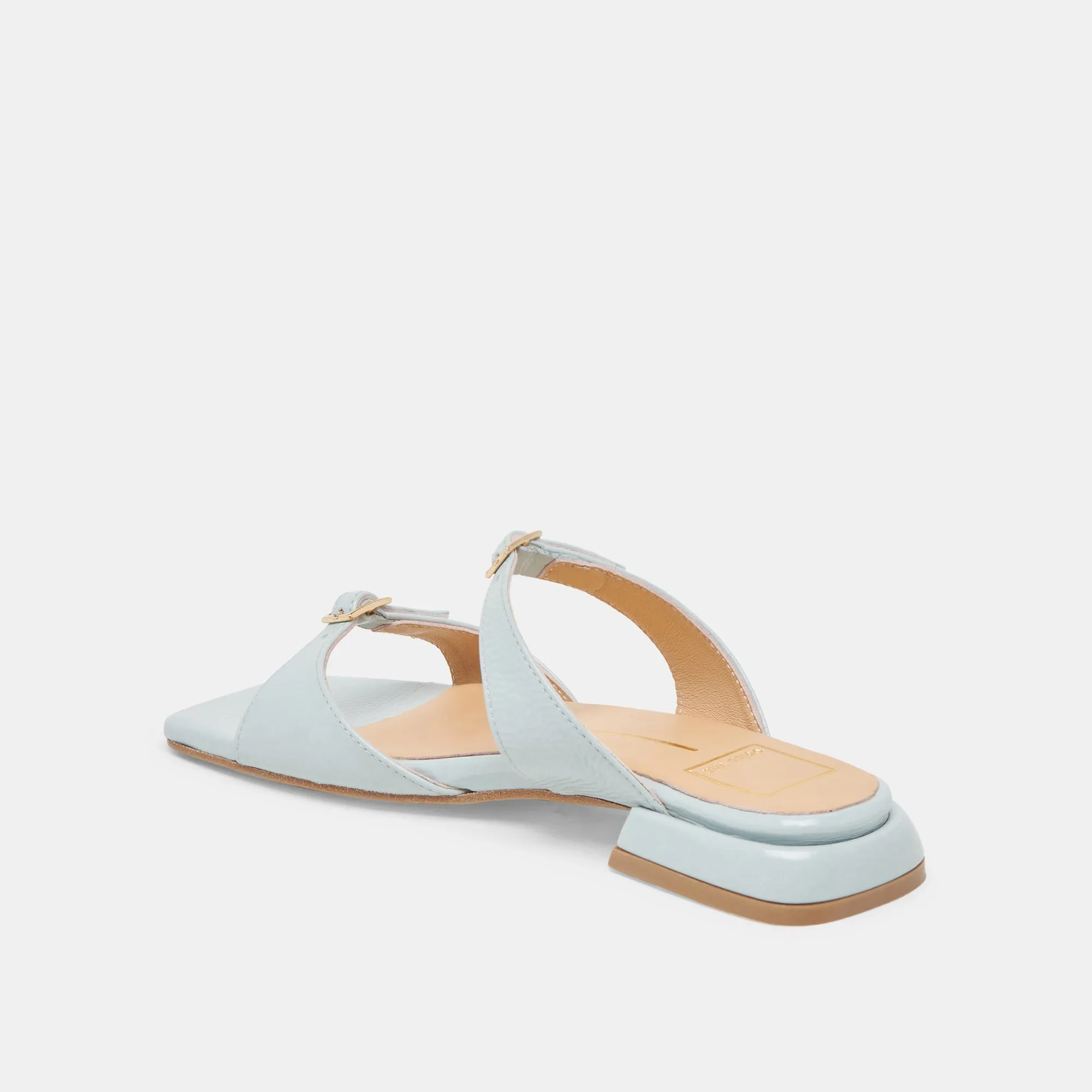 LAVERN SANDALS ICE BLUE CRINKLE PATENT Tropical Mood
