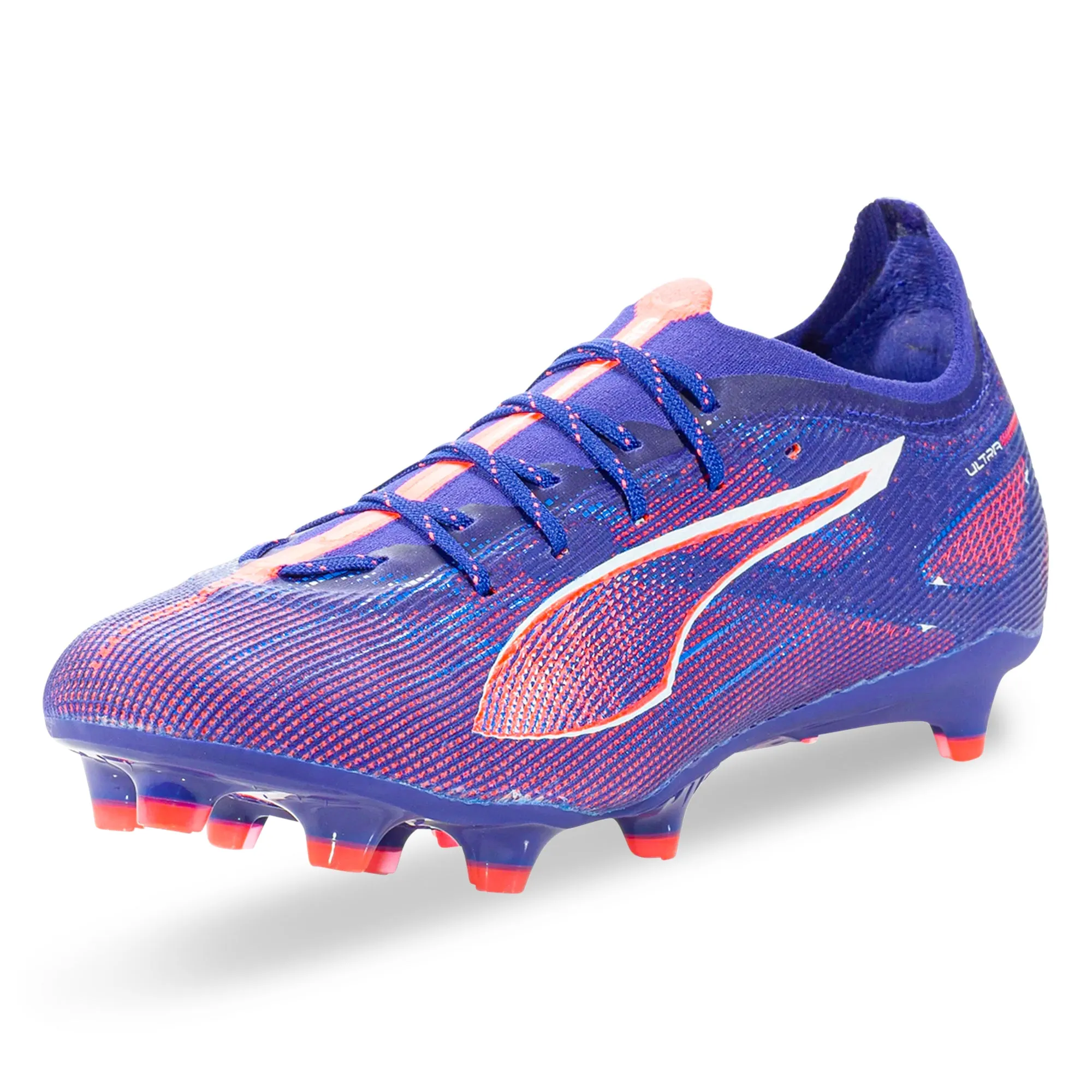Puma Ultra 5 Pro FG/AG Soccer Cleats (Lapis Lazuli/Sunset Glow) Power Strike Foot Lock