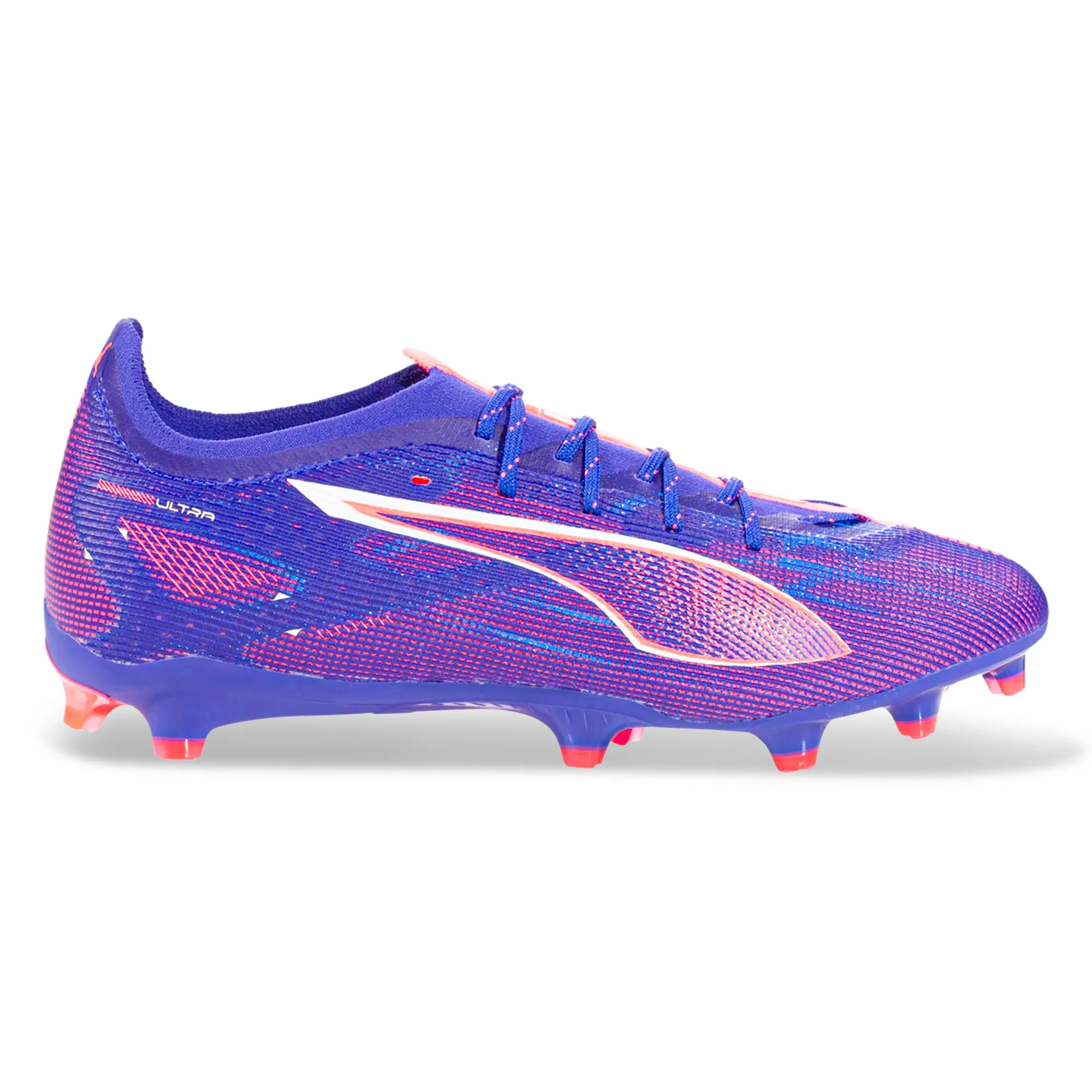 Forward Role Puma Ultra 5 Pro FG/AG Soccer Cleats (Lapis Lazuli/Sunset Glow)