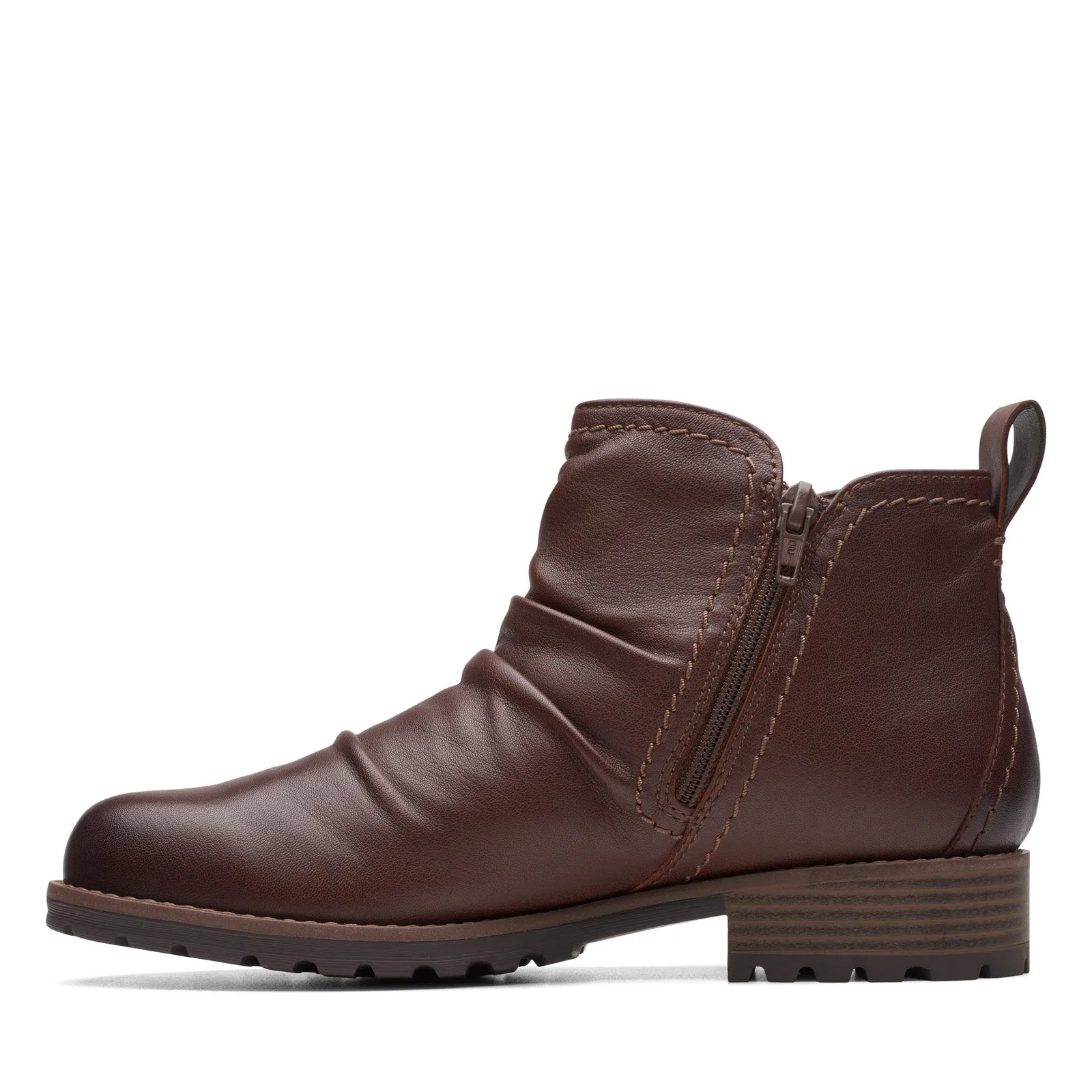 Wide toe box Quick Drying Clarks Aspra Walk Waterproof 26175204 Womens Brown Ankle & Booties Boots