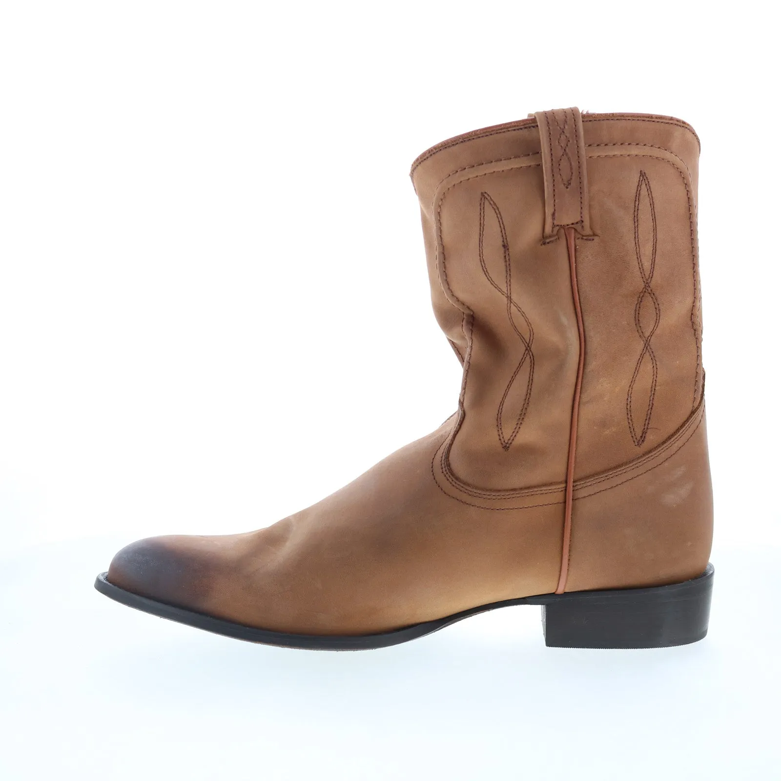 Dingo Hondo Boot DI-846 Mens Brown Leather Slip On Western Boots Lightweight Cool Seasons