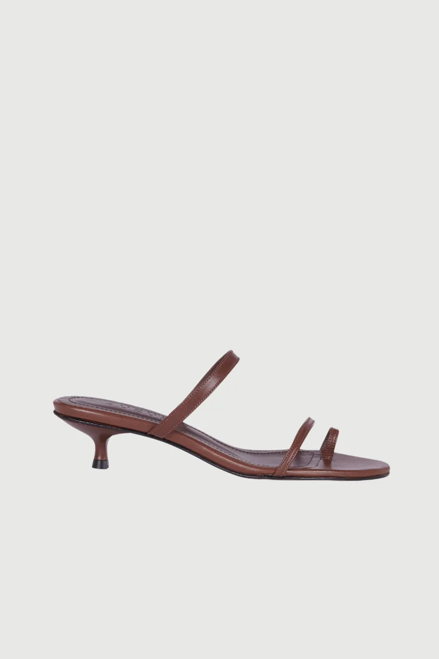 Daisy Sandals in Chocolate Leather Outdoor Walking Comfort