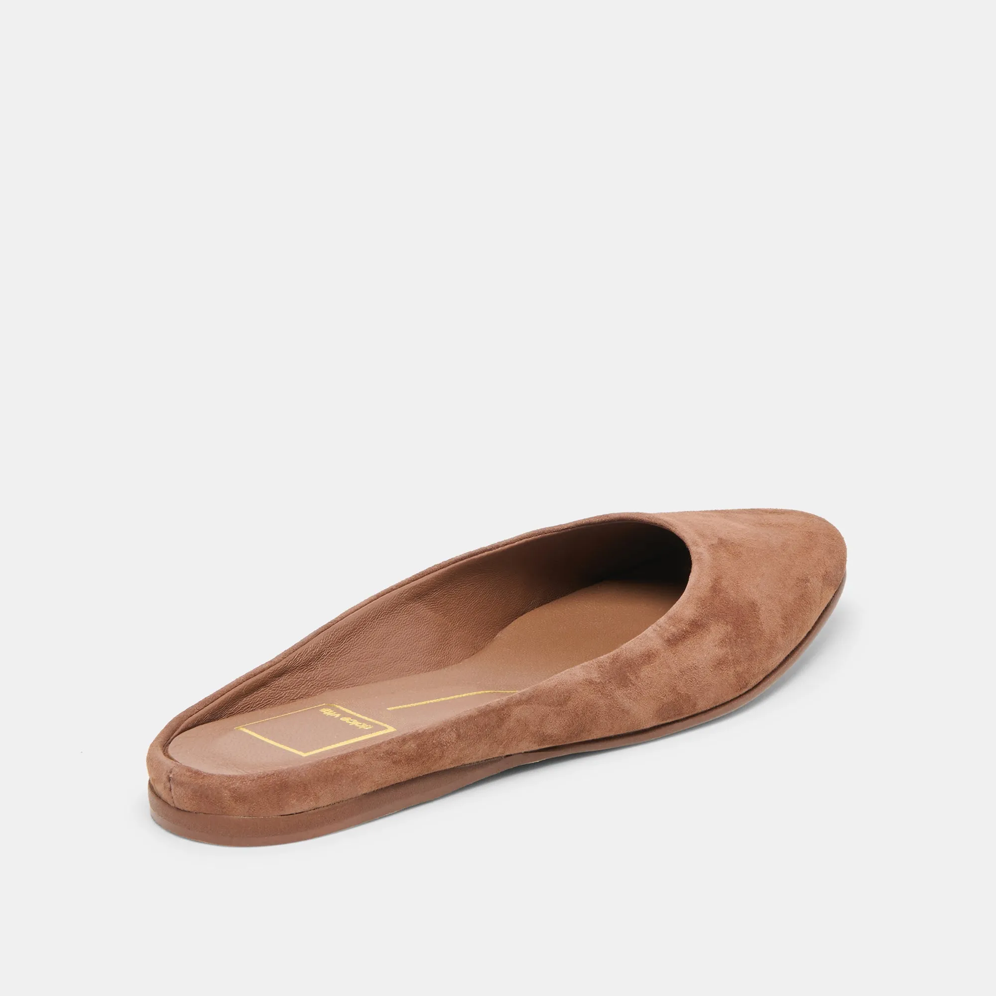 Stylish Walk EILA FLATS DK BROWN SUEDE