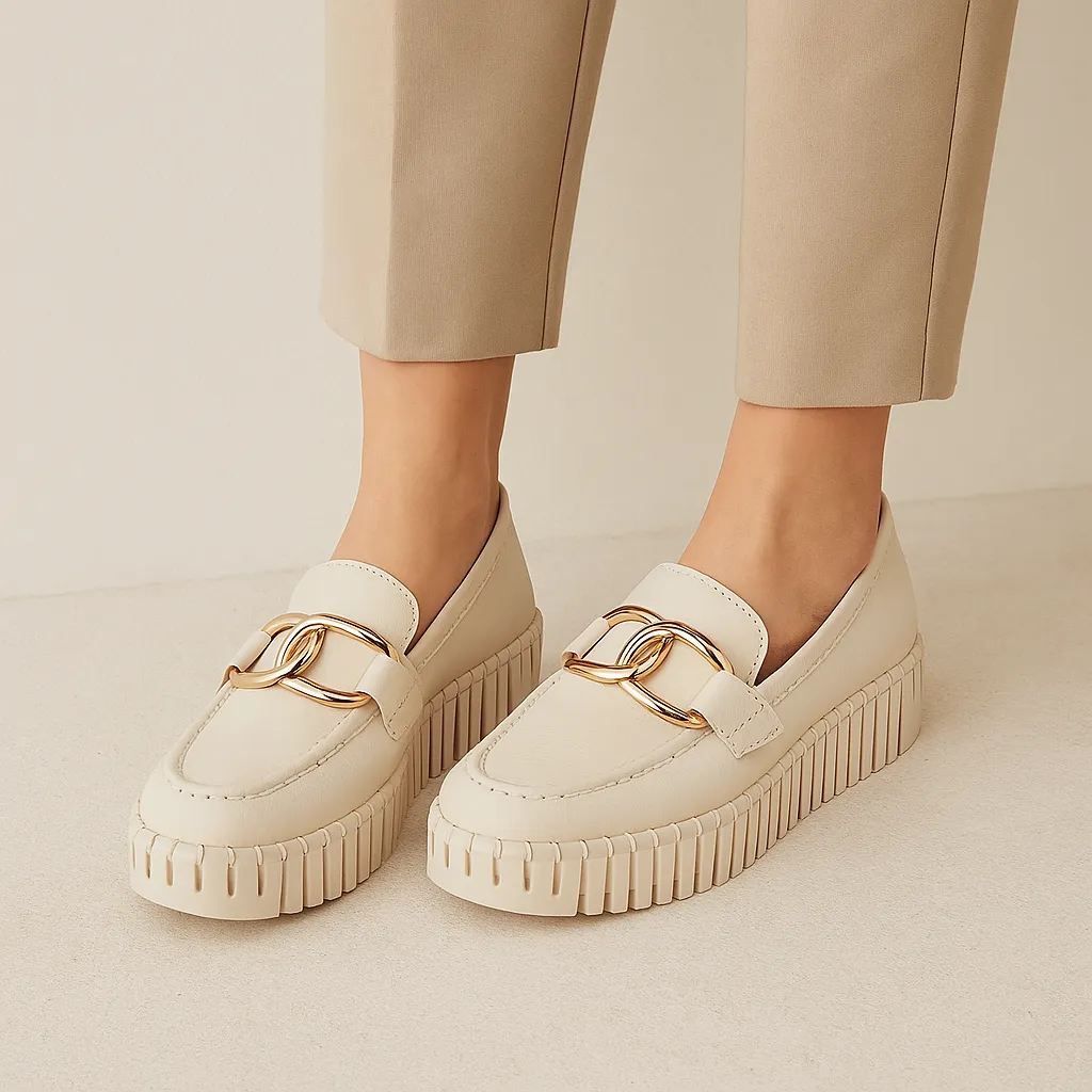 Open Street Soft Sole Shoes DJANGO & JULIETTE BRONTIS ALMOND