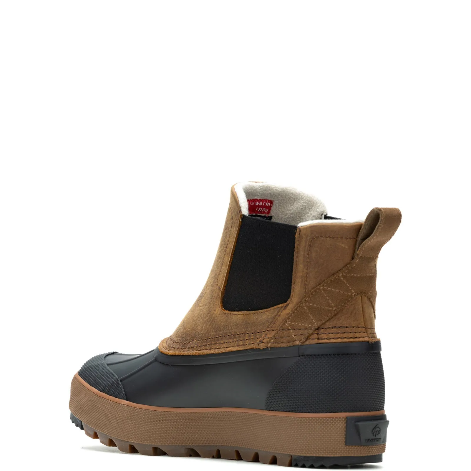Wolverine Torrent Trek EPX WP Insulated Chelsea Mens W880520 Brown Rain Boots Thick Grip