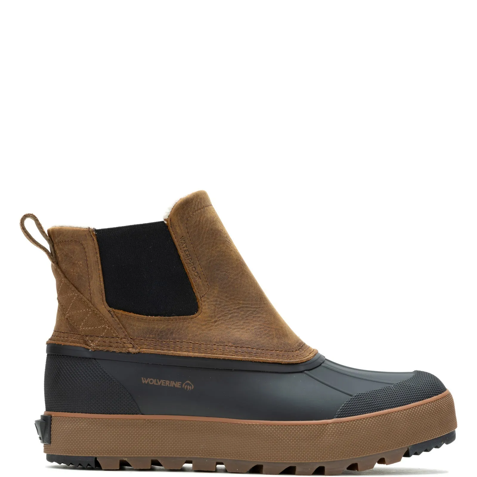 Breathable Design Wolverine Torrent Trek EPX WP Insulated Chelsea Mens W880520 Brown Rain Boots