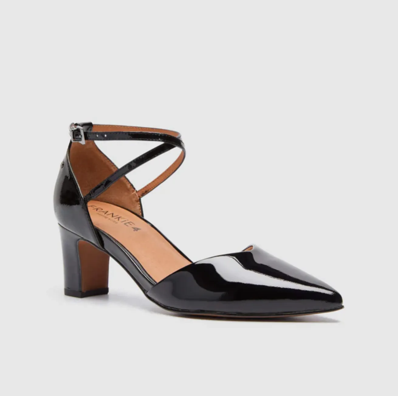 Fast Dry Cold Weather Frankie4 Tessa II Black Patent