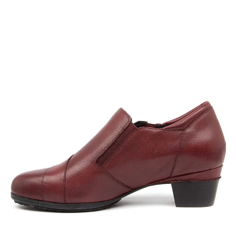 ZIERA CAMDEN DARK RED Mid Top Style