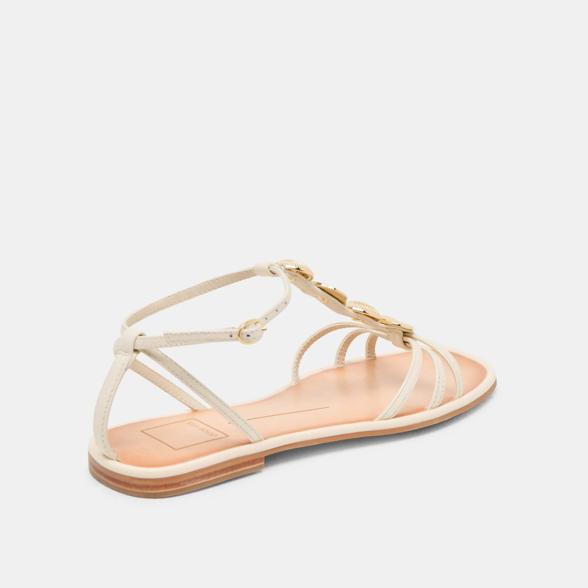 Fresh Air FAUN SANDALS OFF WHITE LEATHER