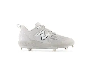 New Balance Men's Fresh Foam X 3000 V6 Metal Baseball Cleats - Grey with White - L3000TG6 workout mode