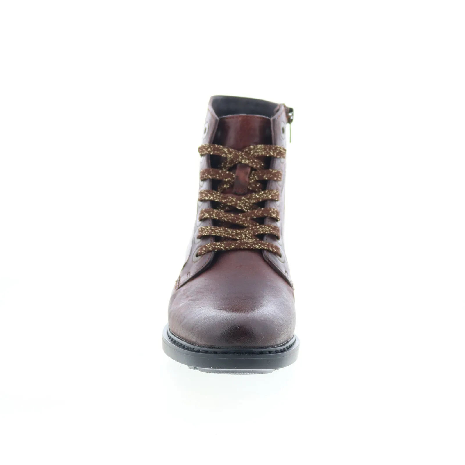 Clean Silhouette Rugged Terrain Johnston & Murphy Gracie 78-51930 Womens Brown Leather Casual Dress Boots