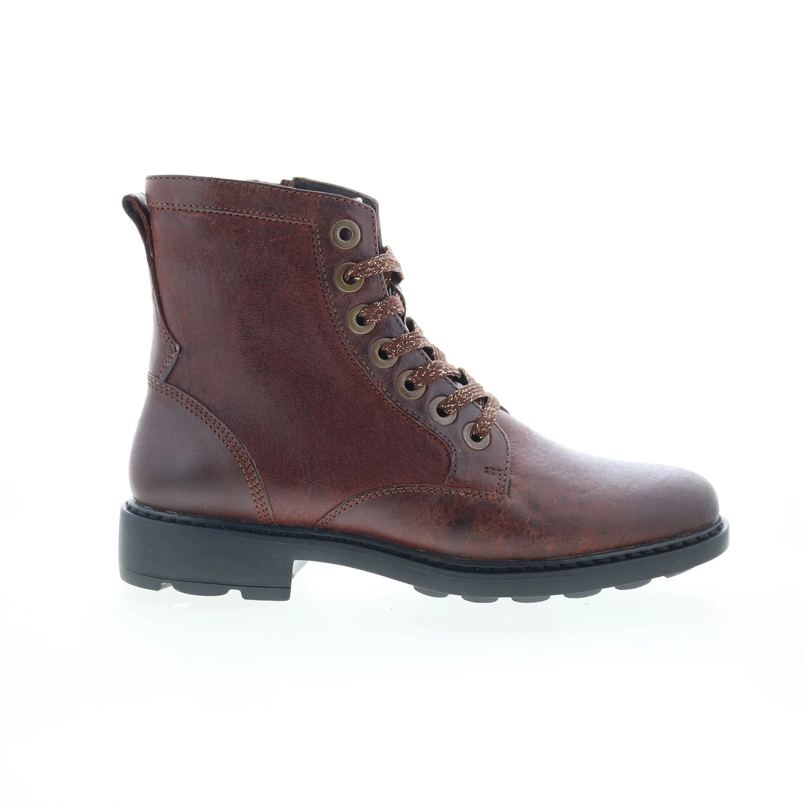 Work Utility Warm And Comfortable Johnston & Murphy Gracie 78-51930 Womens Brown Leather Casual Dress Boots