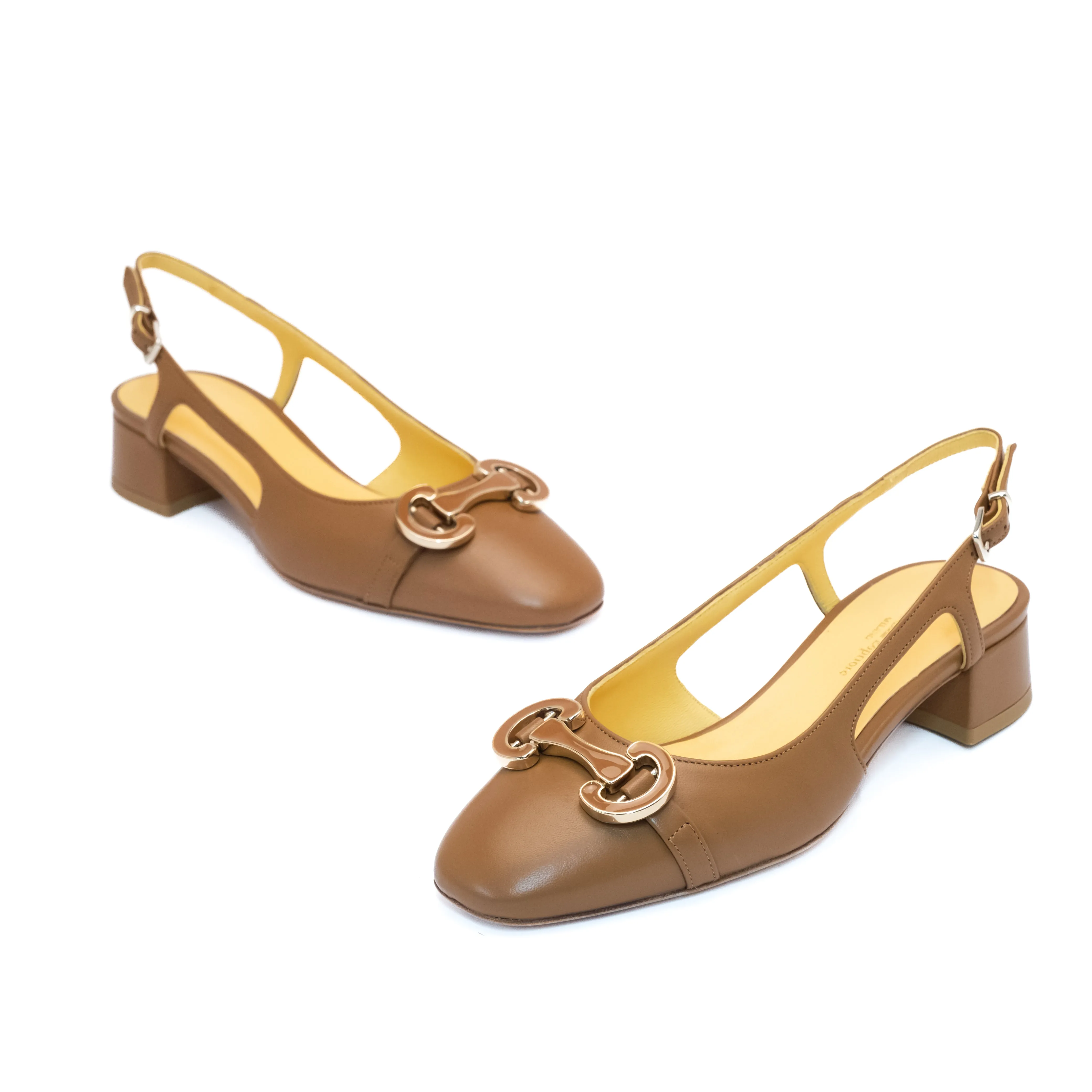 Leather Upper PETRA SLING BACK