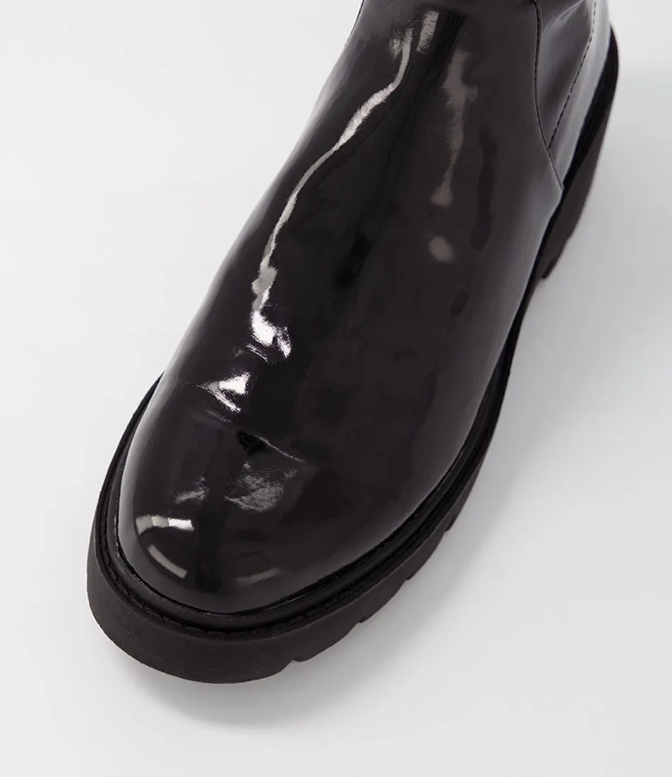 High Arch Soft Footbed DJANGO & JULIETTE URINA BLACK