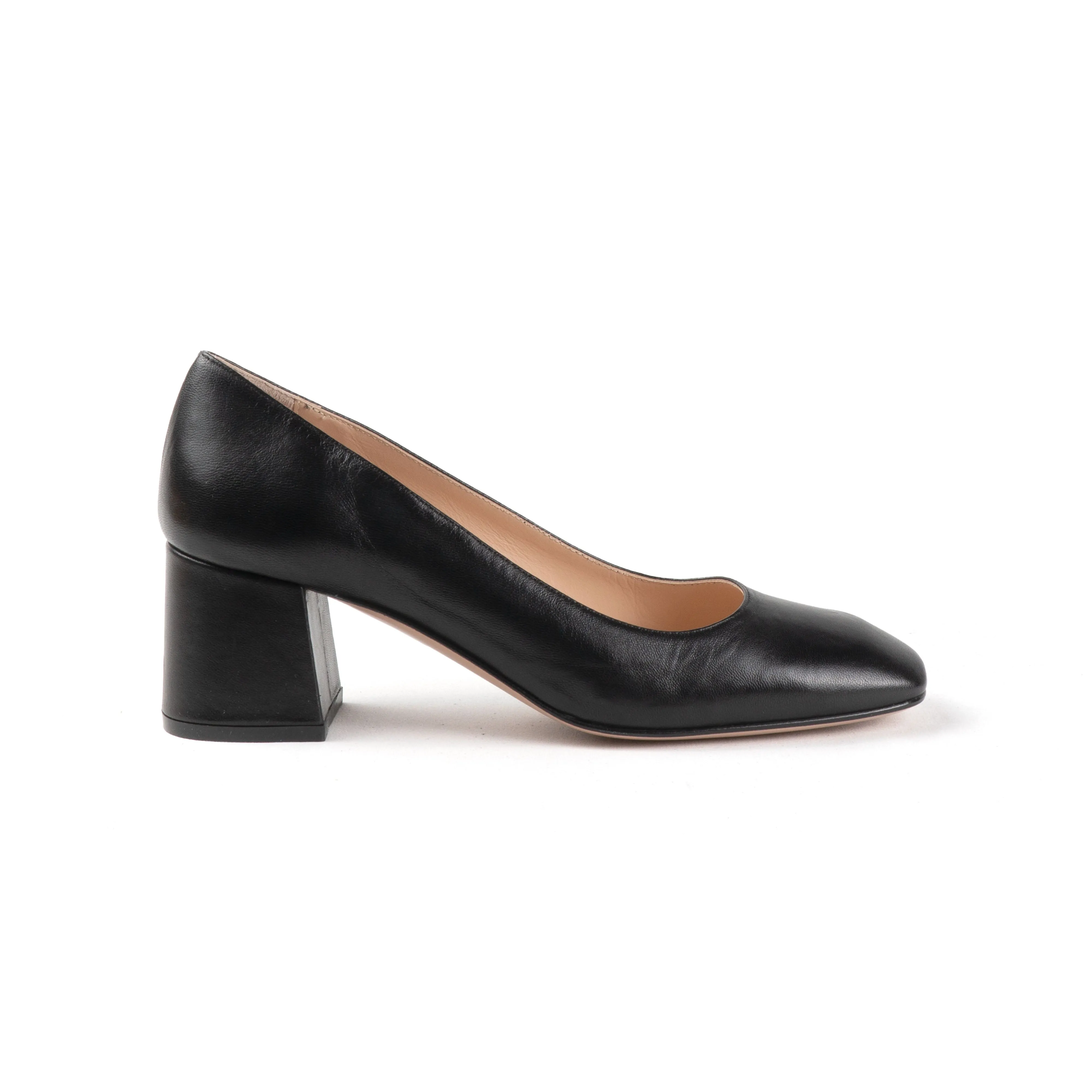 POLLY BLOCK HEEL PUMPS Stylish