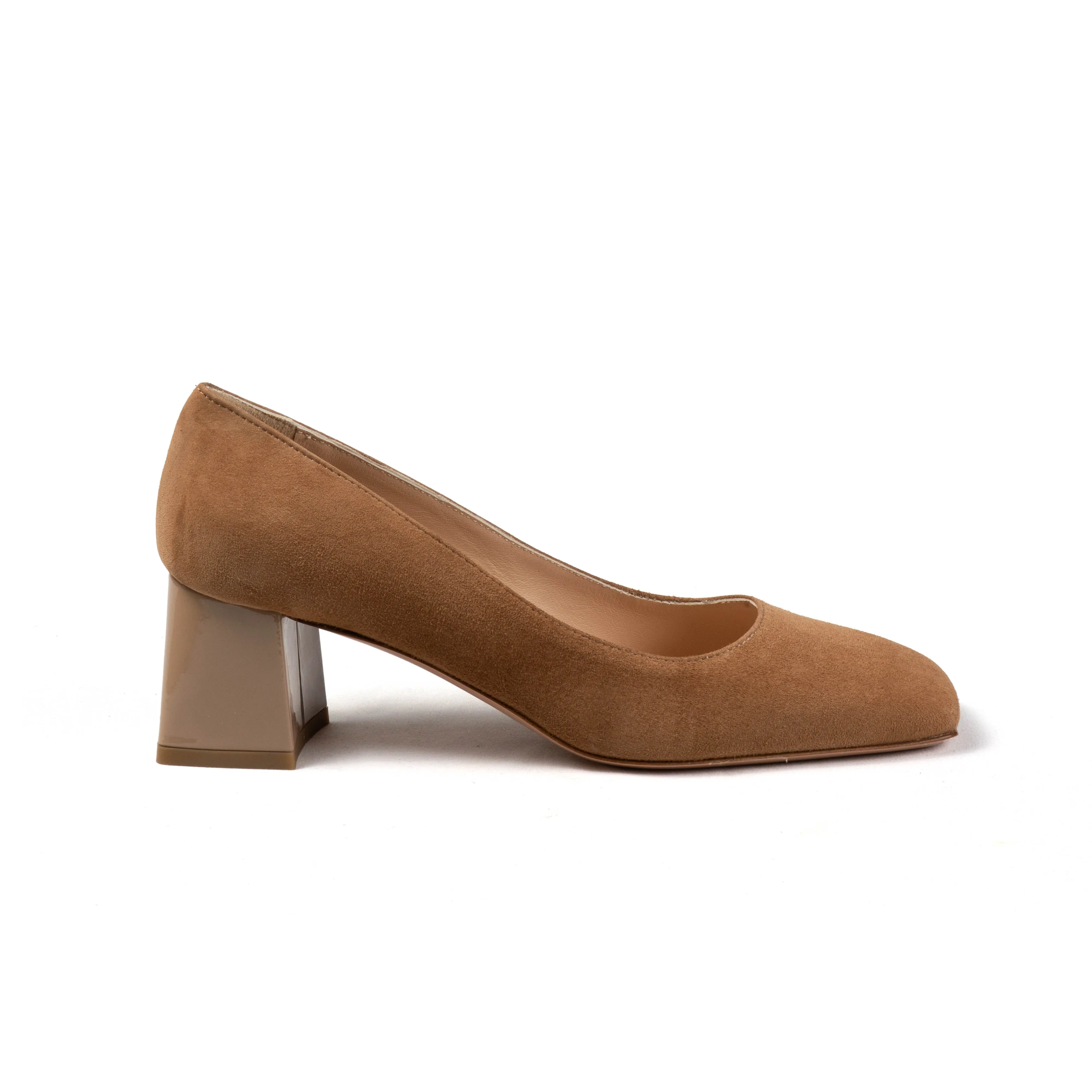 POLLY BLOCK HEEL PUMPS Glam Heels for Night Out Impact Resistance