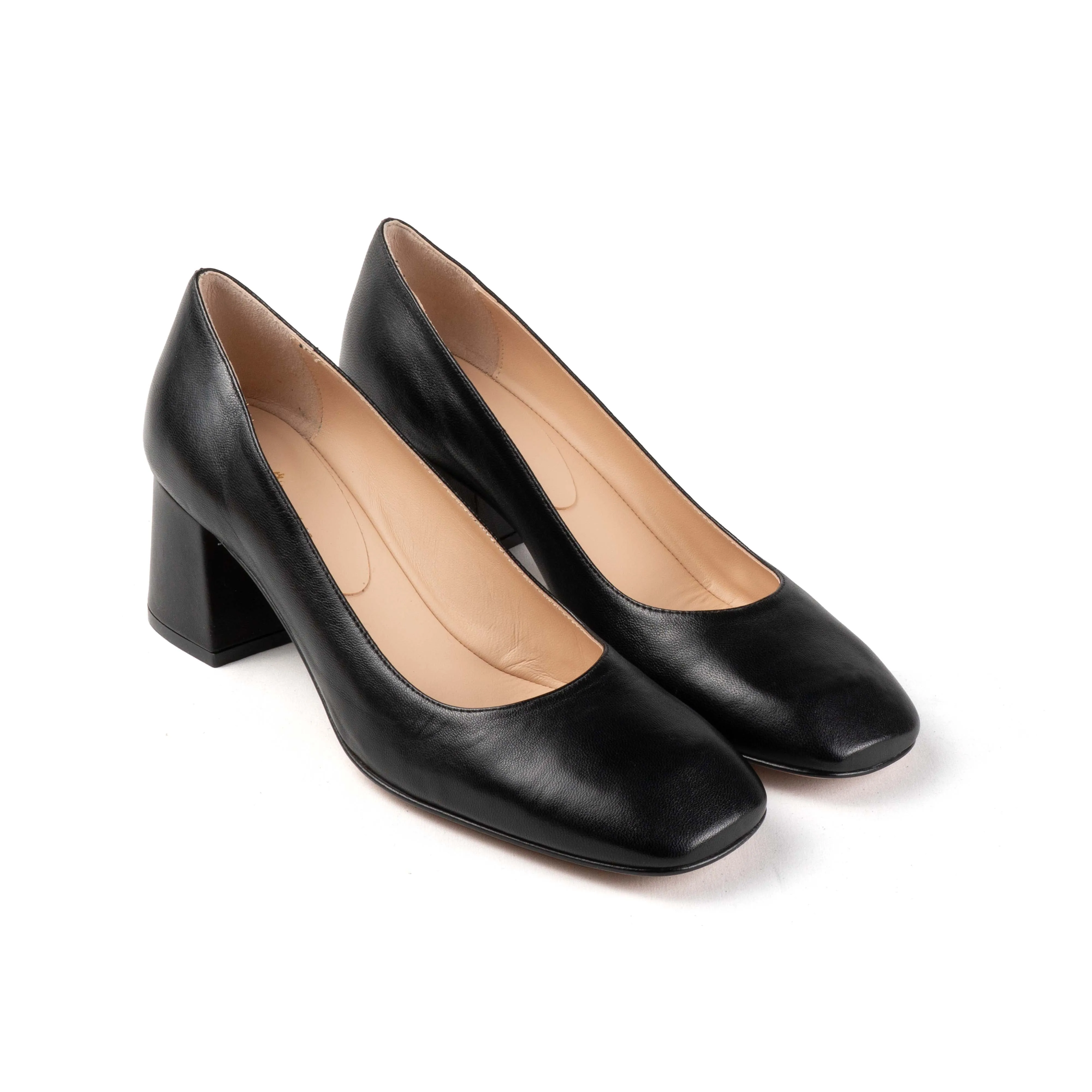 POLLY BLOCK HEEL PUMPS Colorful High Heels