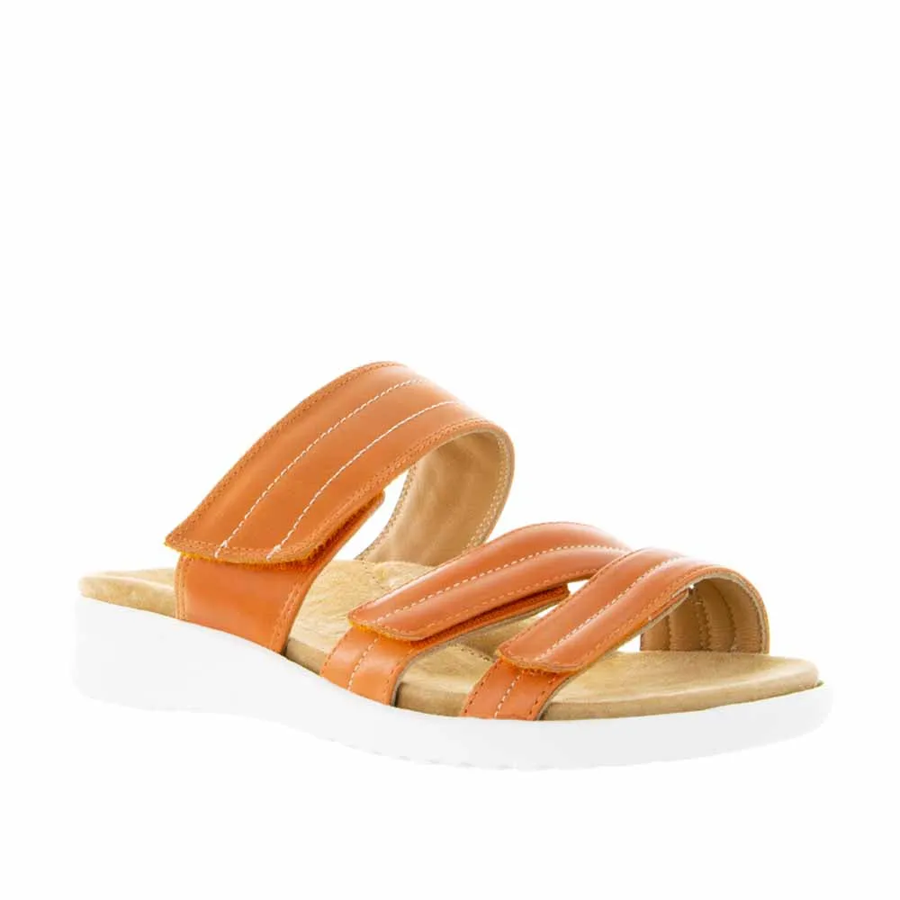 ZIERA BARBRA NEW ORANGE WHITE SOLE Mono Style