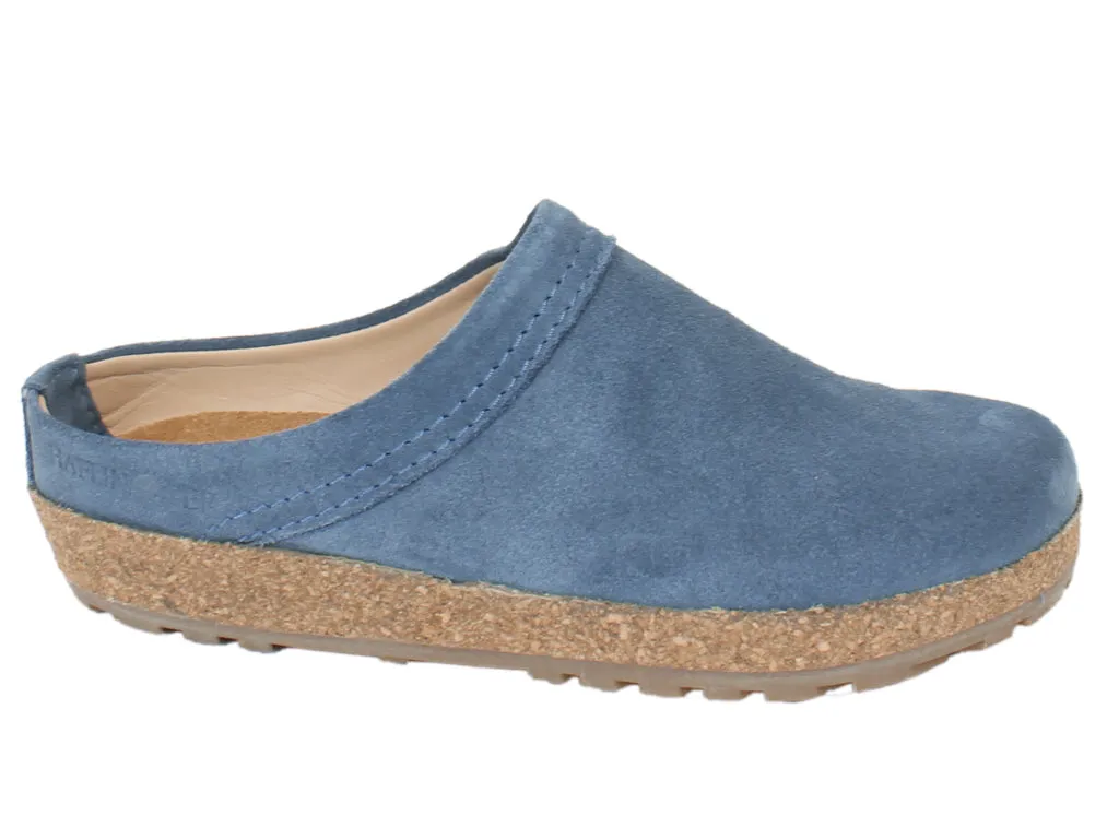 Freeze Grip Haflinger Leather Clogs Malmo Jeans