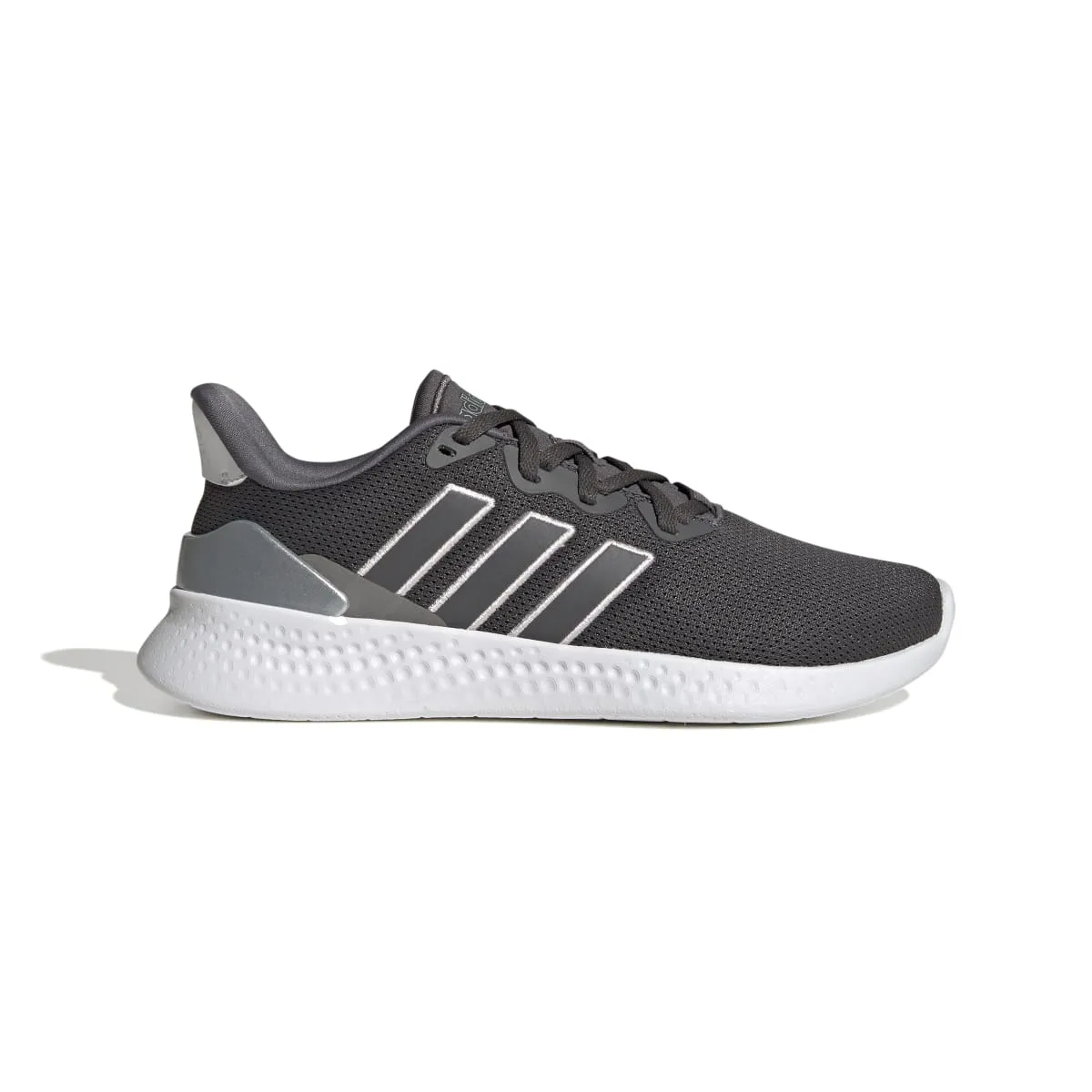 running shoes for outdoor adventurers ADIDAS GZ6775 PUREMOTION SE WMN'S (Medium) Grey/Pink/Grey Textile Running Shoes