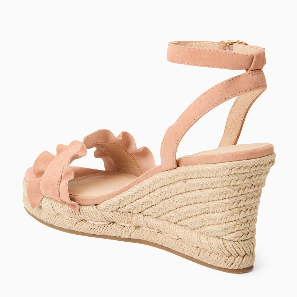 Kids Play Nordic Tone Rozette Ruffle Wedge