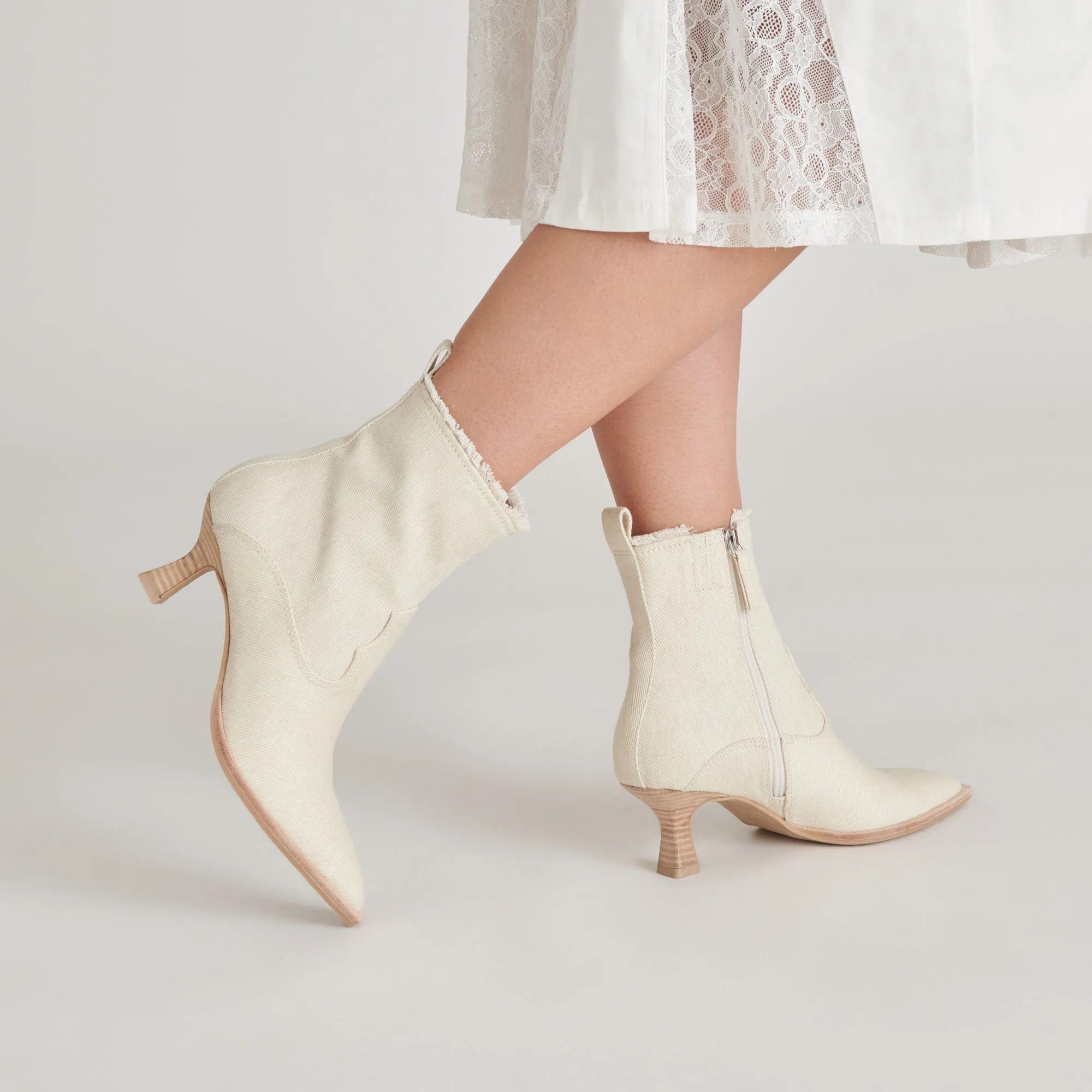 AUSTIN BOOTS IVORY DENIM quick-drying Urban Commute