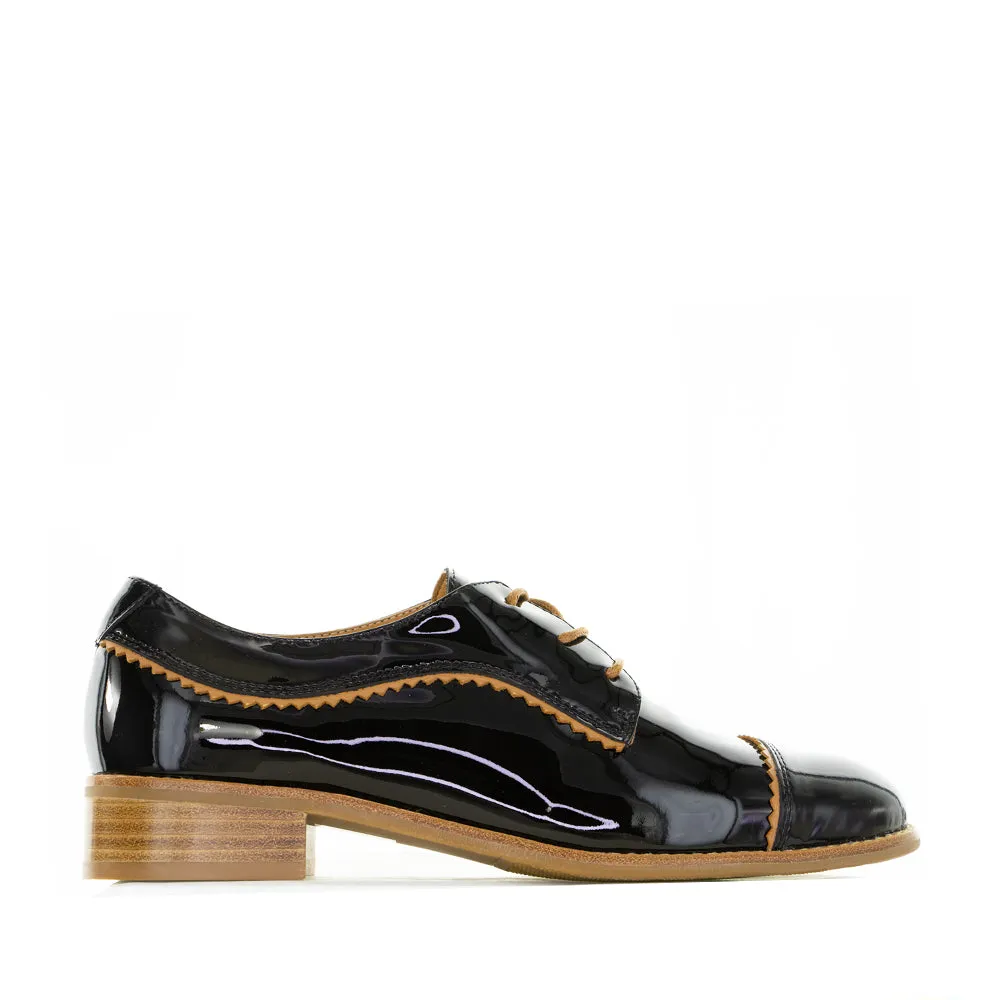Dress Shoes Sleek Finish BRESLEY ALPOPO BLACK PATENT