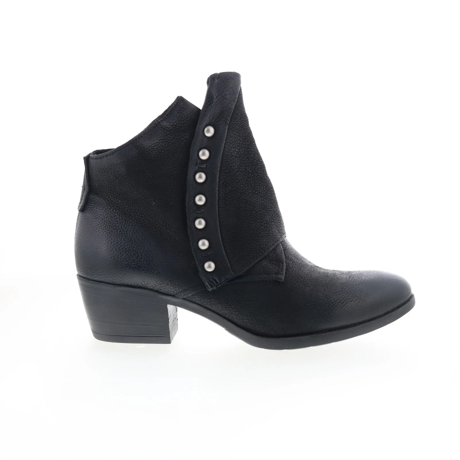 Miz Mooz Drama 284292-204-6002 Womens Black Leather Ankle & Booties Boots Outdoor Performance Cold Proof