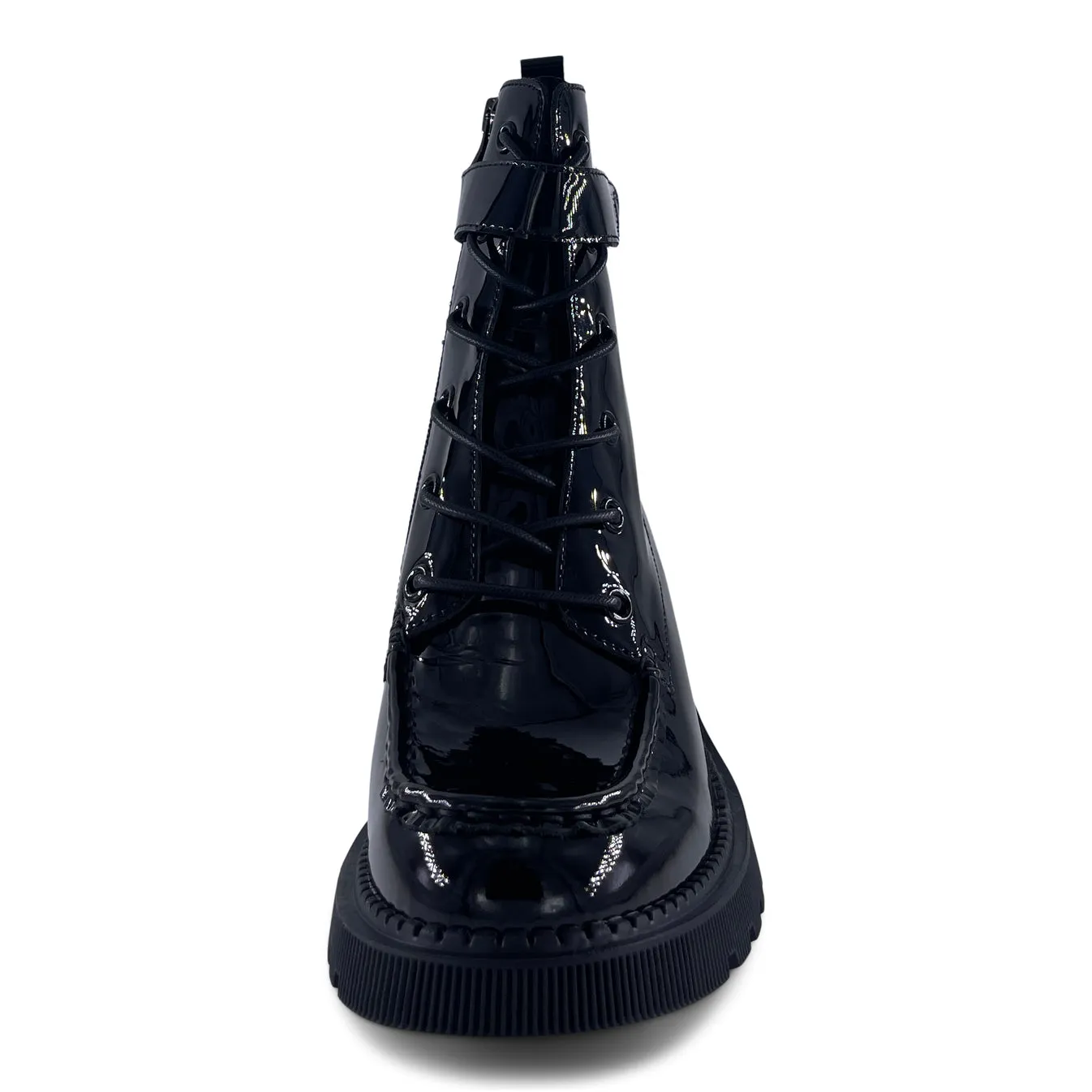 DJANGO & JULIETTE ZIVEN BLACK PATENT Rough Walk Modern Comfort