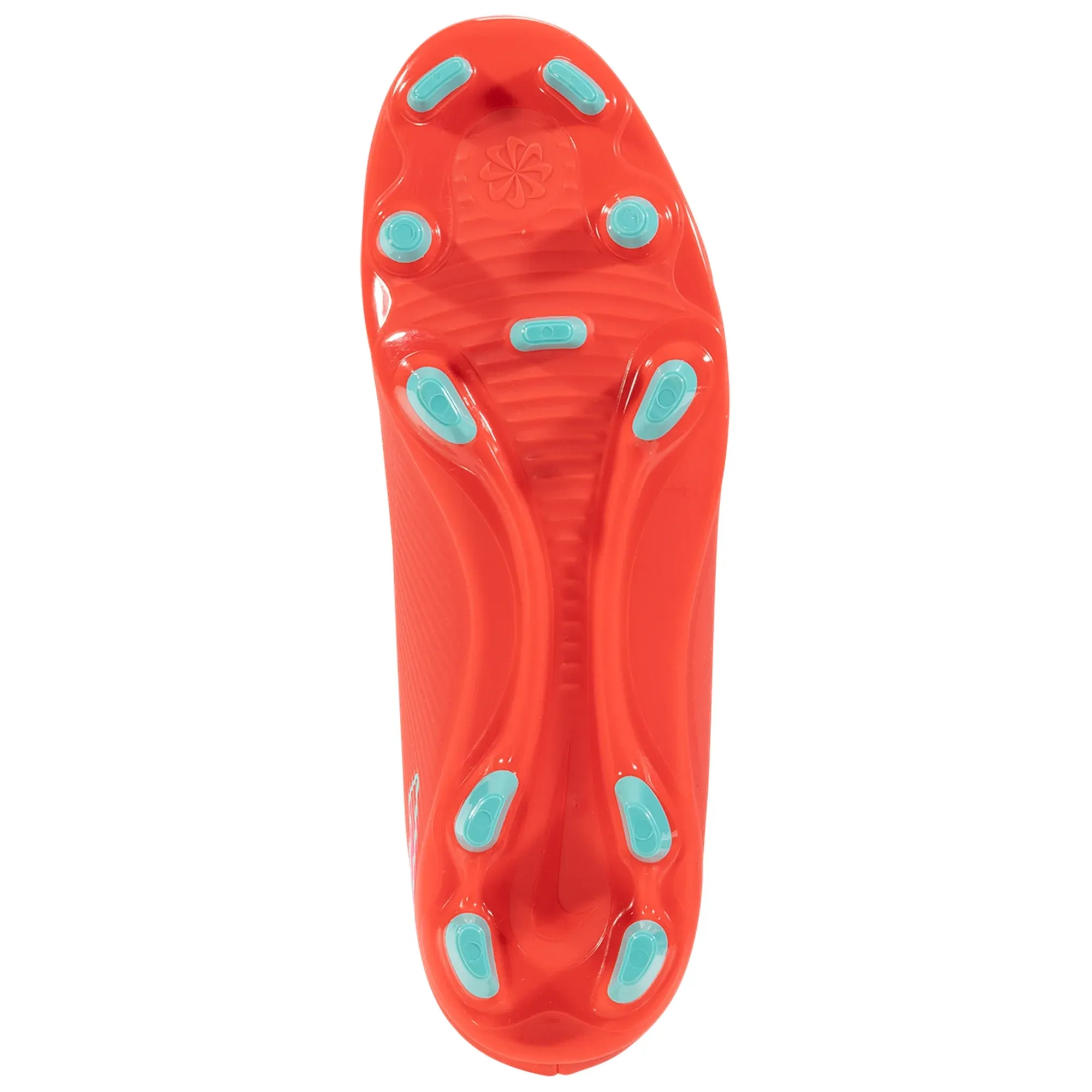Agility Training Nike Superfly 10 Club FG/MG Soccer Cleats (Ember Glow/Aurora Green)