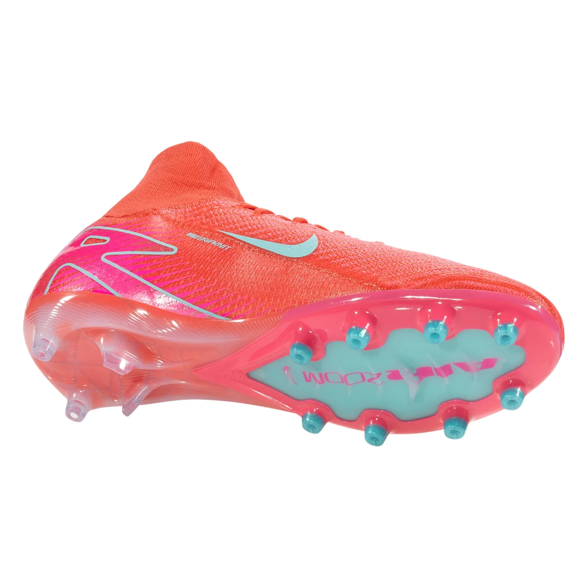 Training Focus Nike Zoom Superfly 10 Elite AG-Pro Soccer Cleats (Ember Glow/Aurora Green)