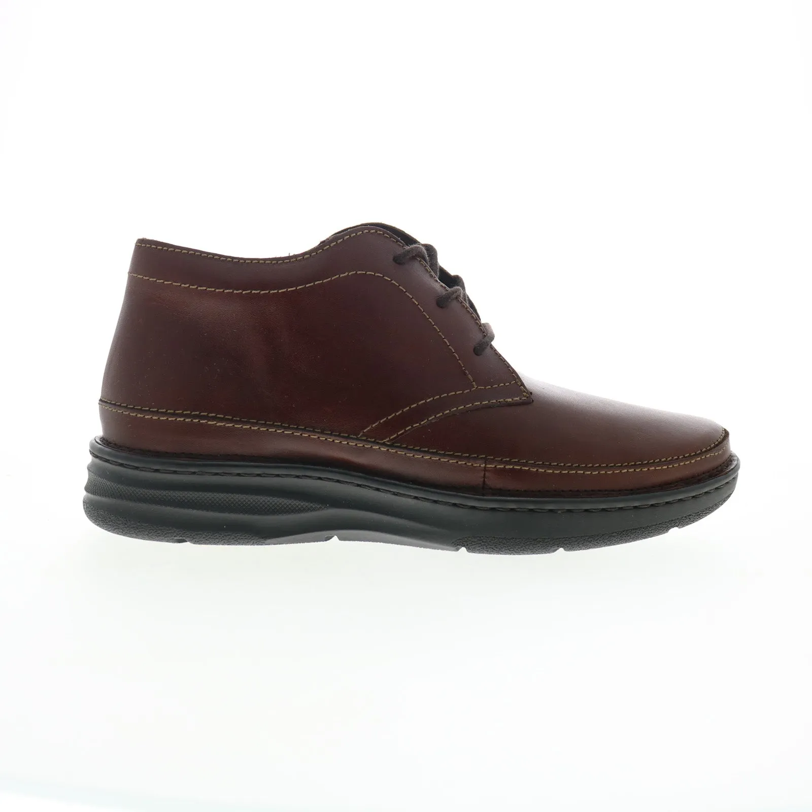 Drew Keith 40672-83 Mens Brown Extra Wide 4E Leather Chukkas Boots Outdoor Mission