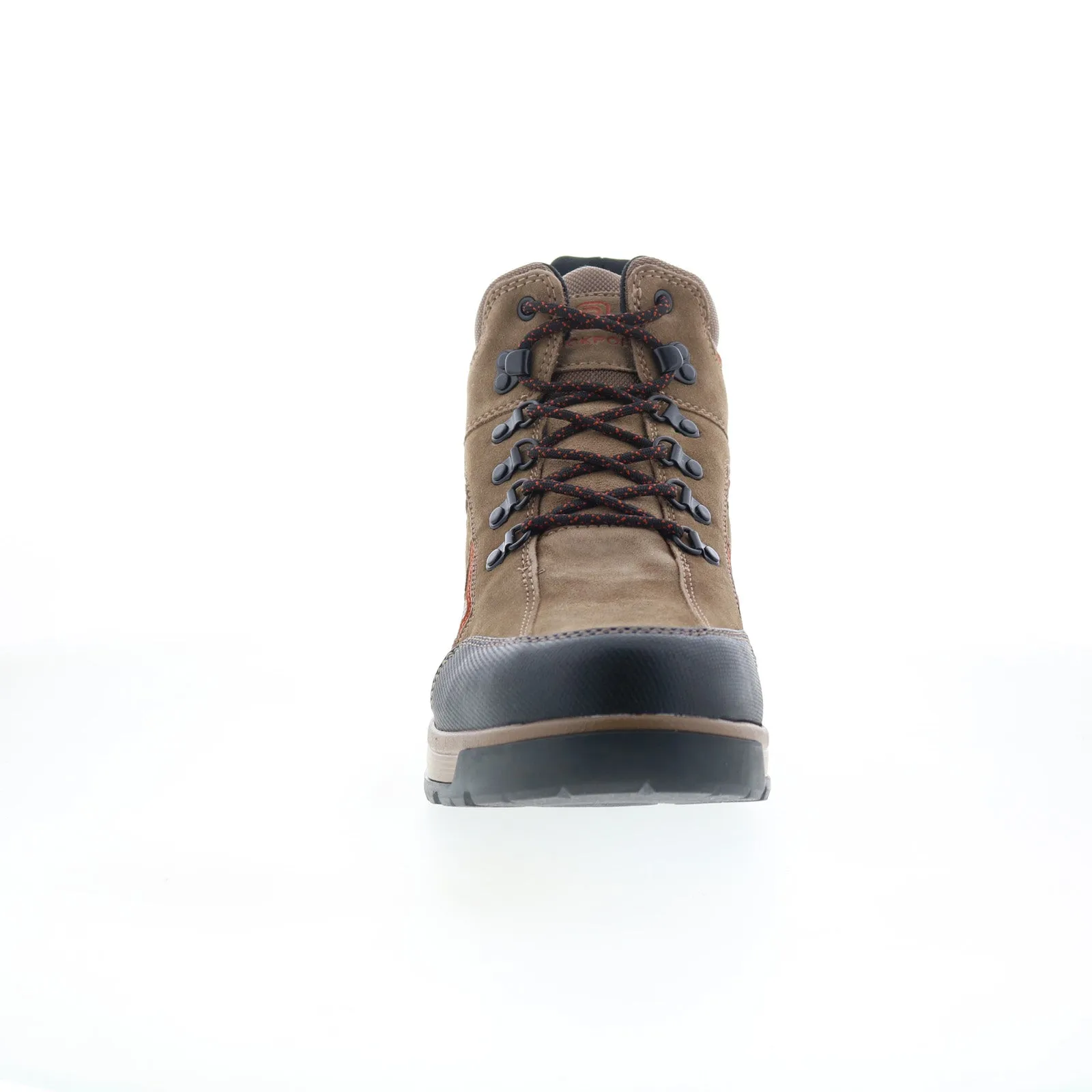 Rockport Evan Waterproof RMEVAN Mens Brown Wide Suede Casual Dress Boots Built For Work Comfort Oriented