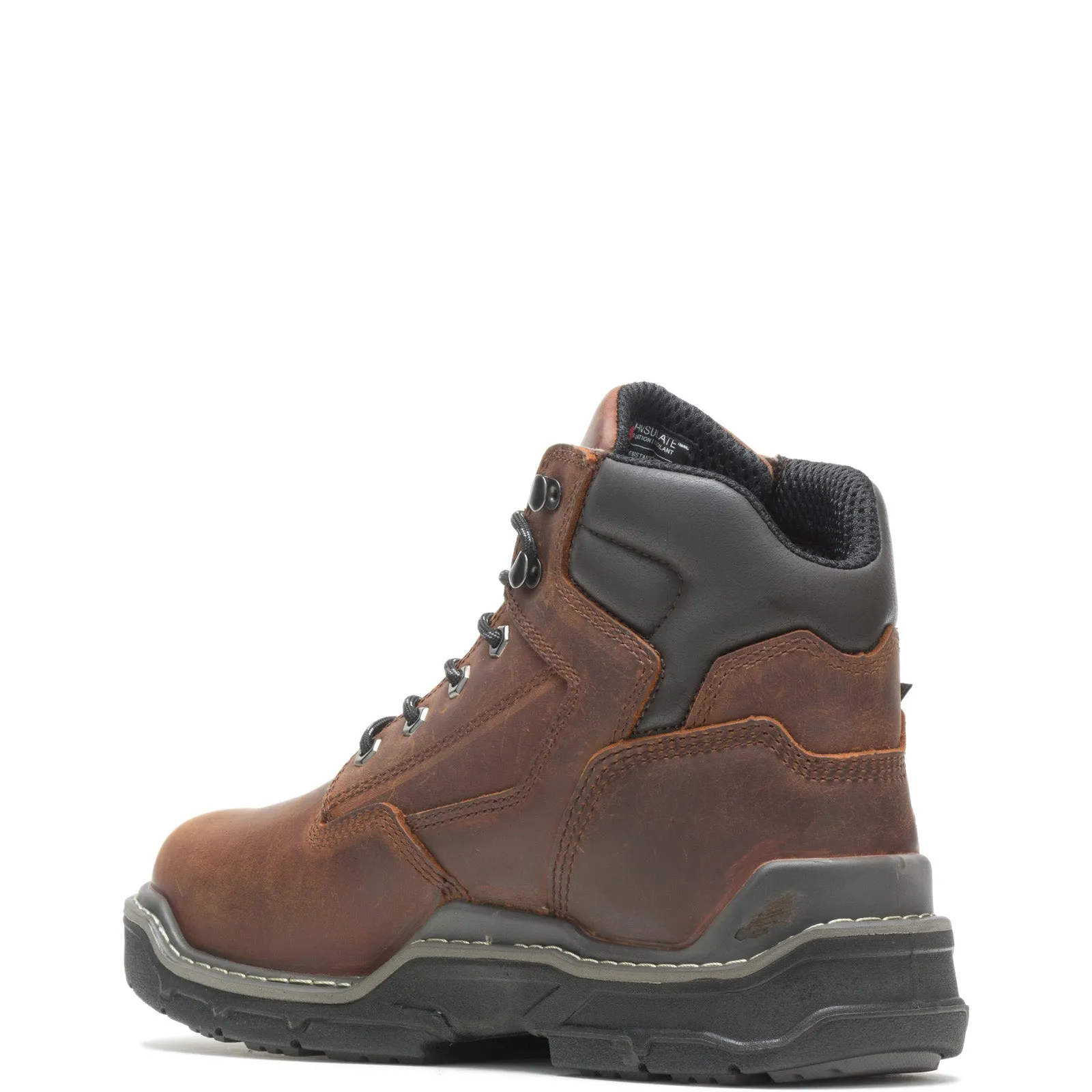 Wolverine Raider DuraShocks Insulated 6" W210065 Mens Brown Wide Work Boots Warm Insulation
