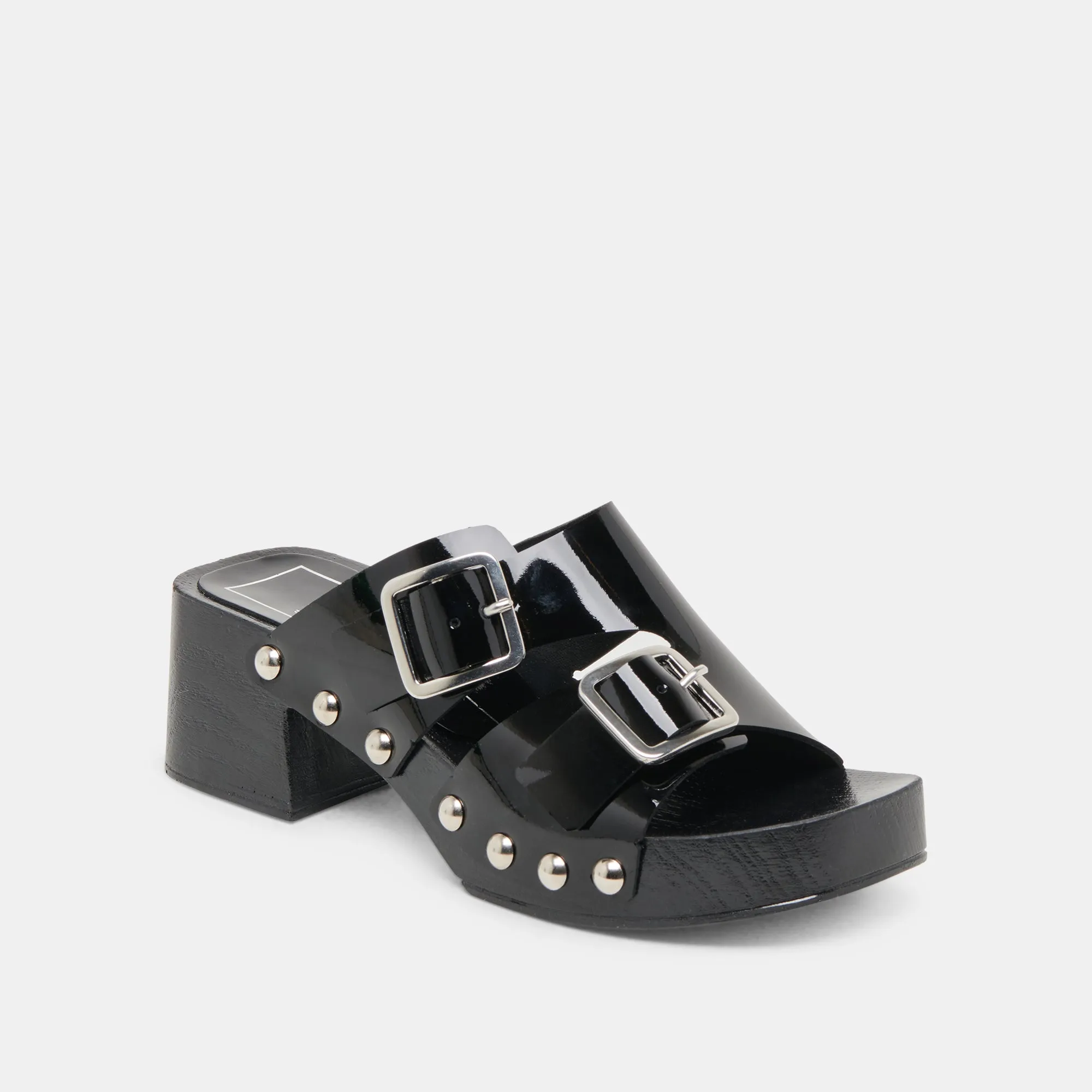 Designer Stilettos Fashion Heels for Summer MELODY HEELS BLACK LEATHER