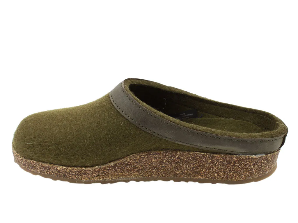 Quick Flow Haflinger Clogs Grizzly Torben Olive