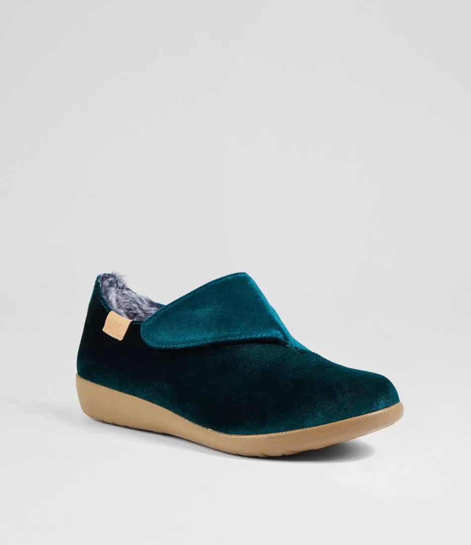 Future Walk ZIERA FLISS EMERALD VELVET