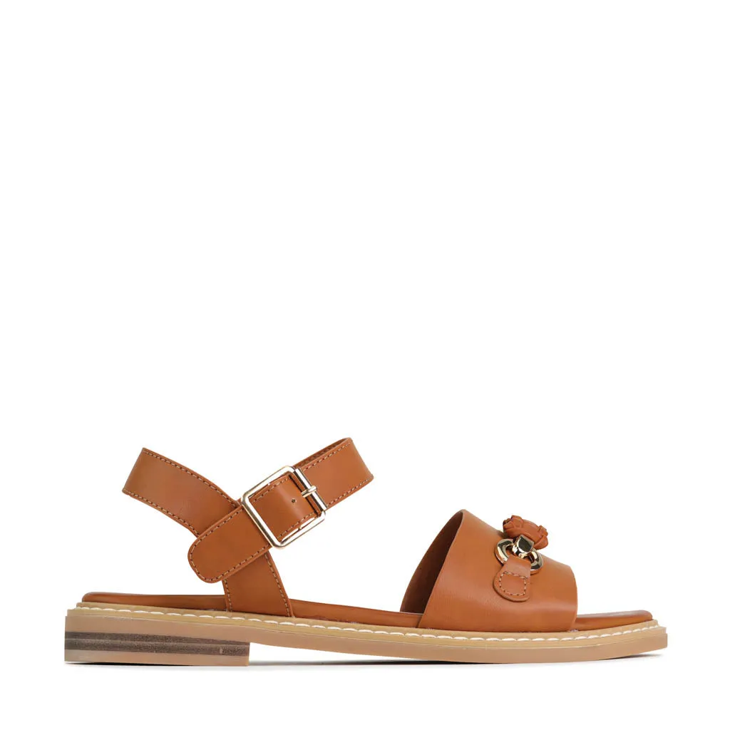 GARAN ANKLE STRAP SANDALS Calm Step Cushioned Insole