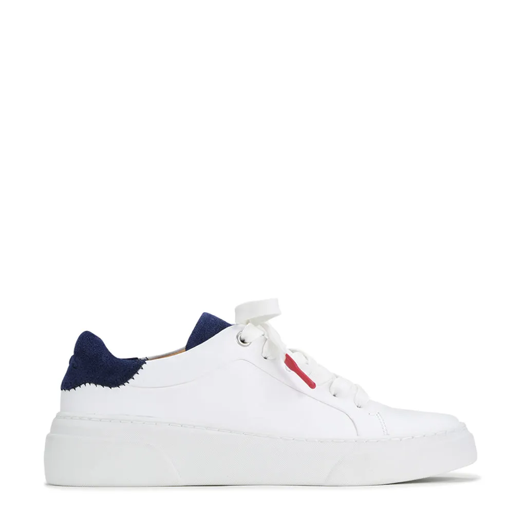 Minted Leather Sneakers least gym Cushioned Comfort