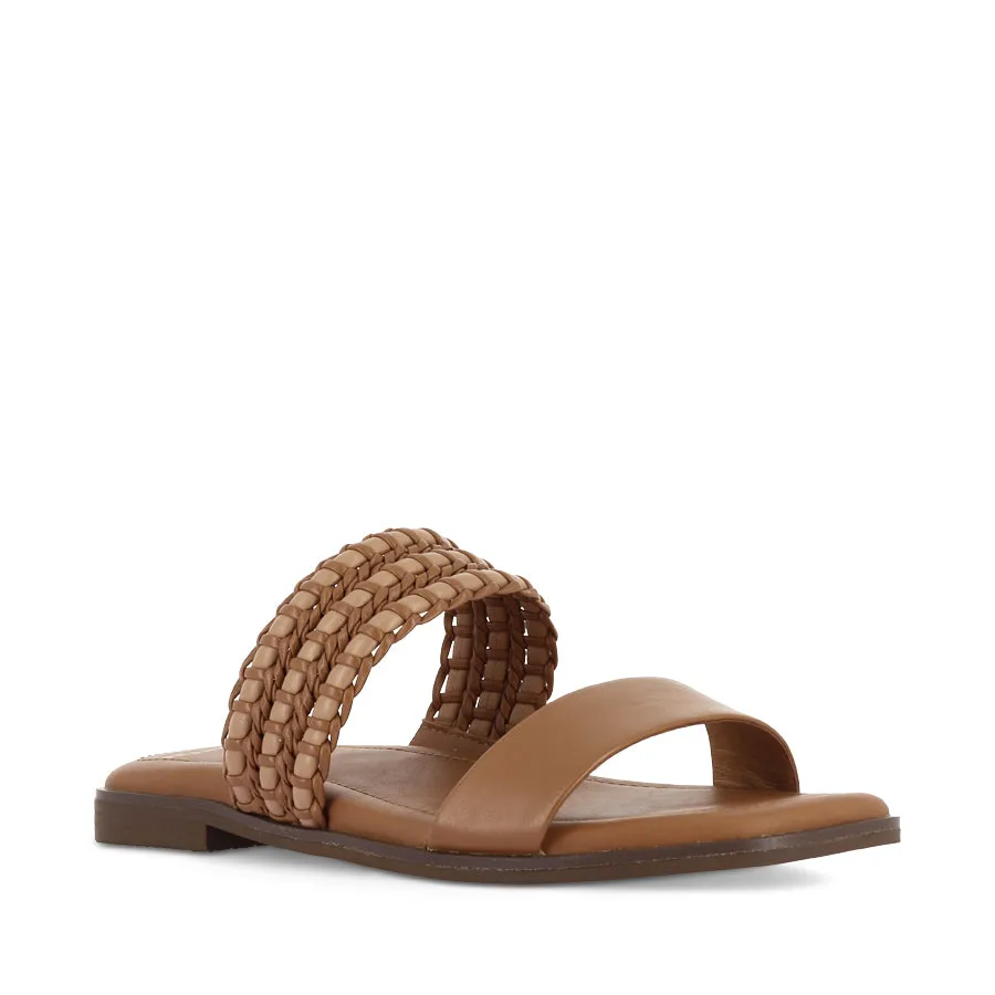 sports competition foldability - level SLOANE - TAN WEAVE LEATHER