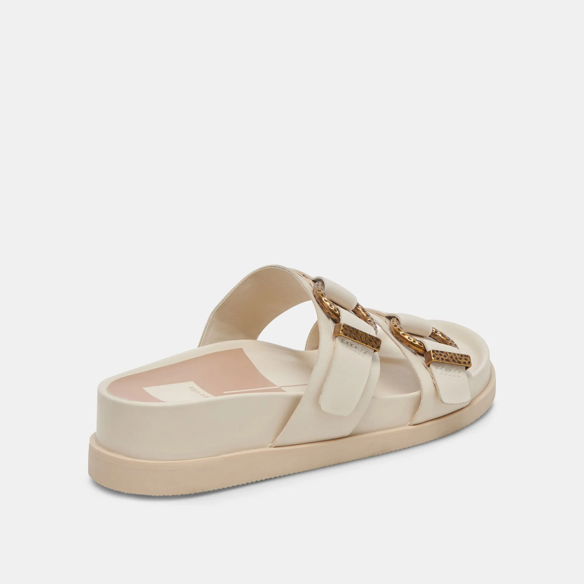 Unwind Walk SOYA SANDALS WHITE LEATHER